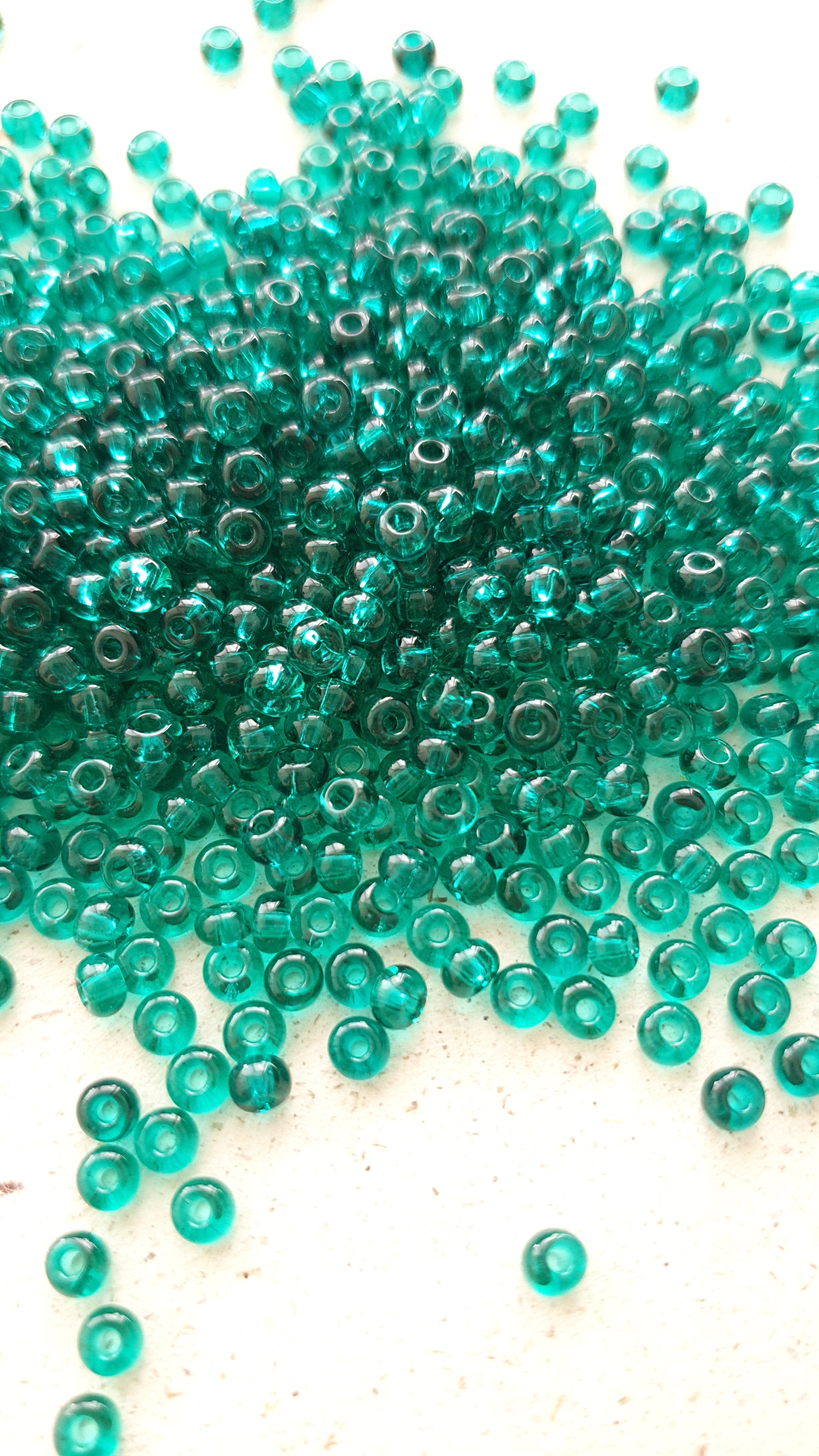 Preciosa Rocailles 6/0 Emerald