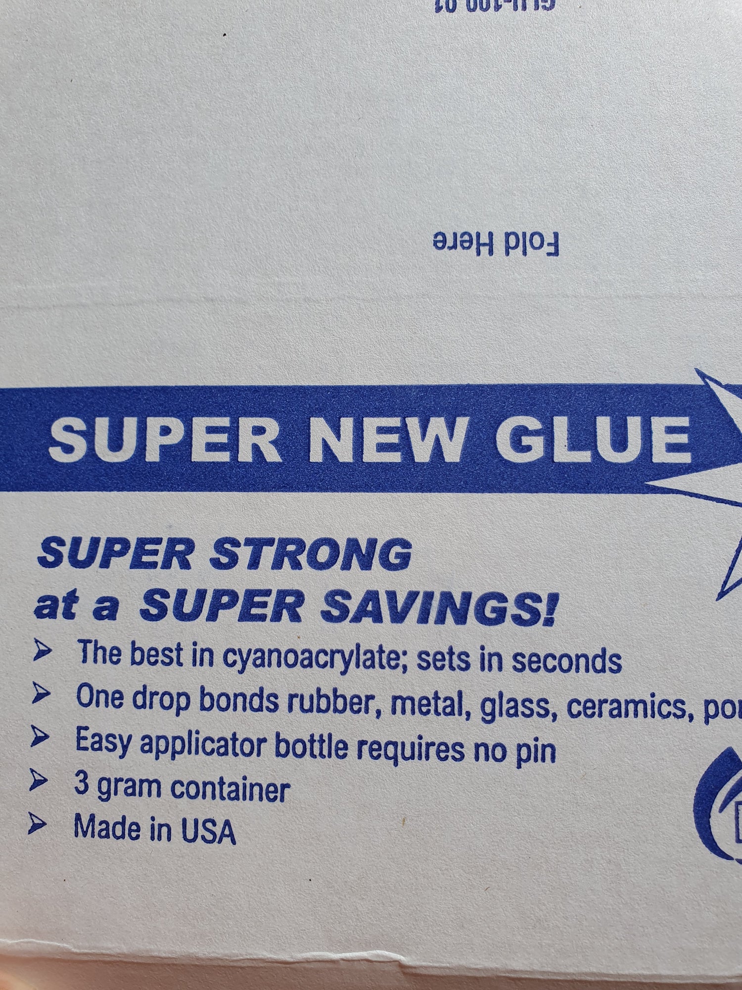 Super new glue Lijm
