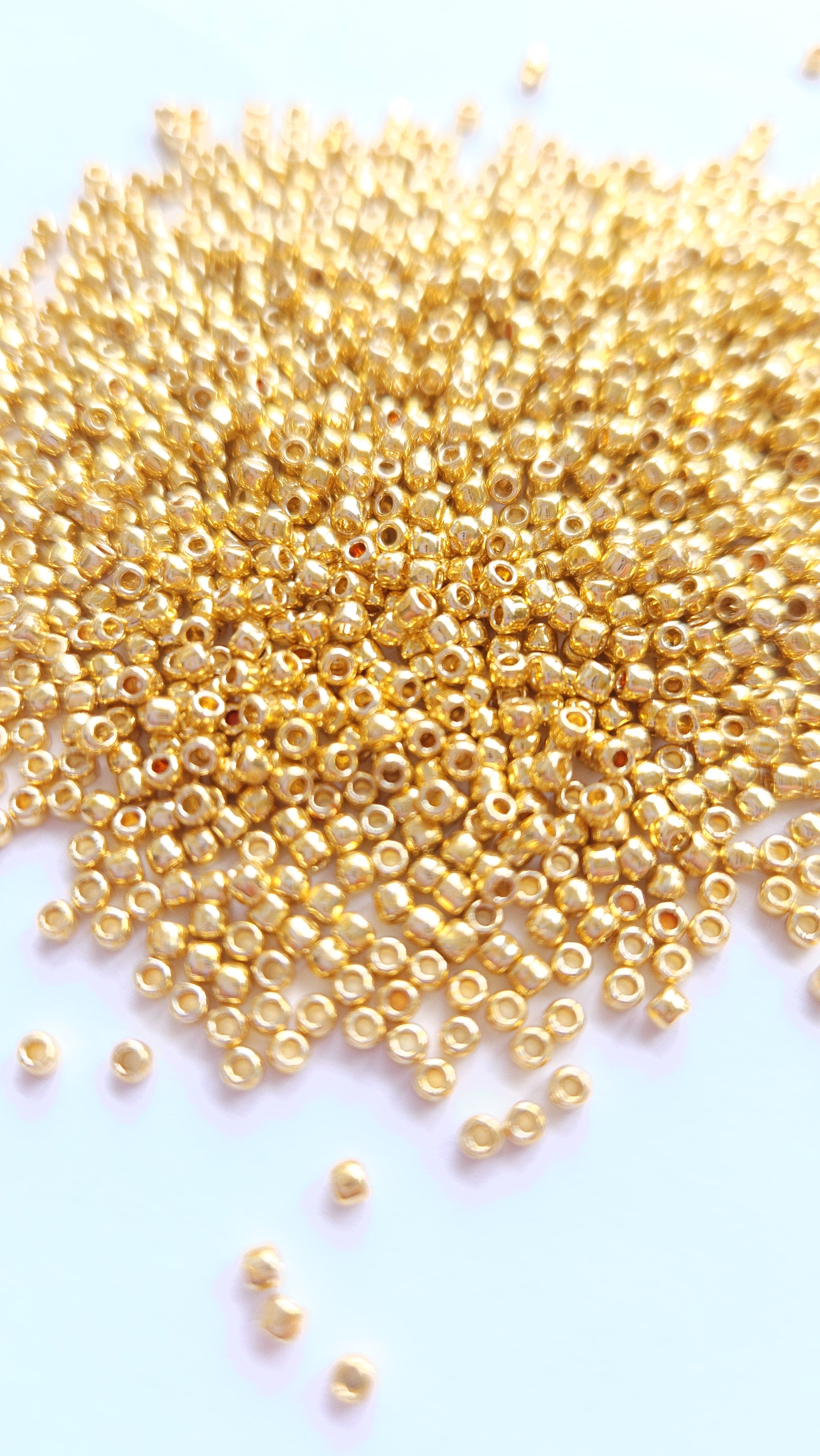 TOHO Seed Beads 11/0 Perma Finish Galvenized Starlight TR-11-PF557