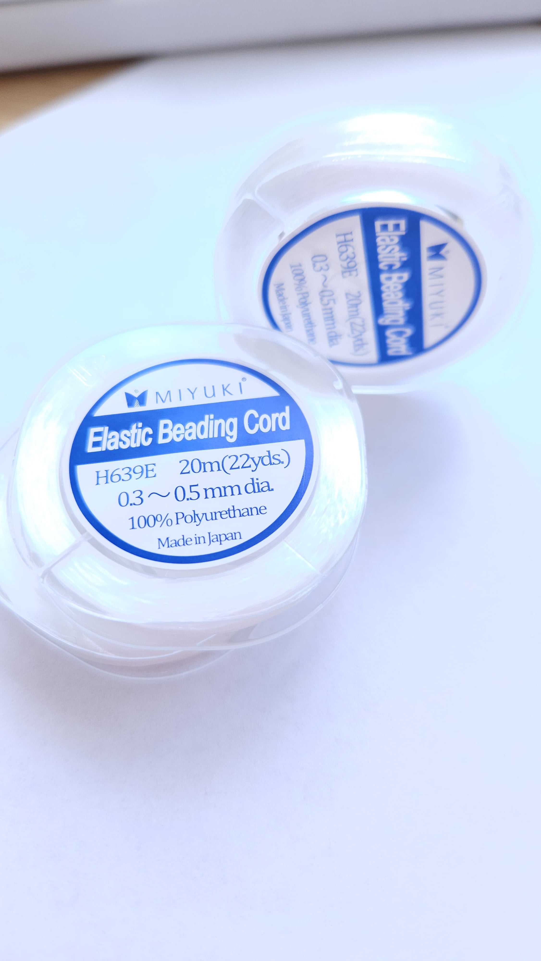 Miyuki Elastic beading cord 0.3-0.5mm 20 meters