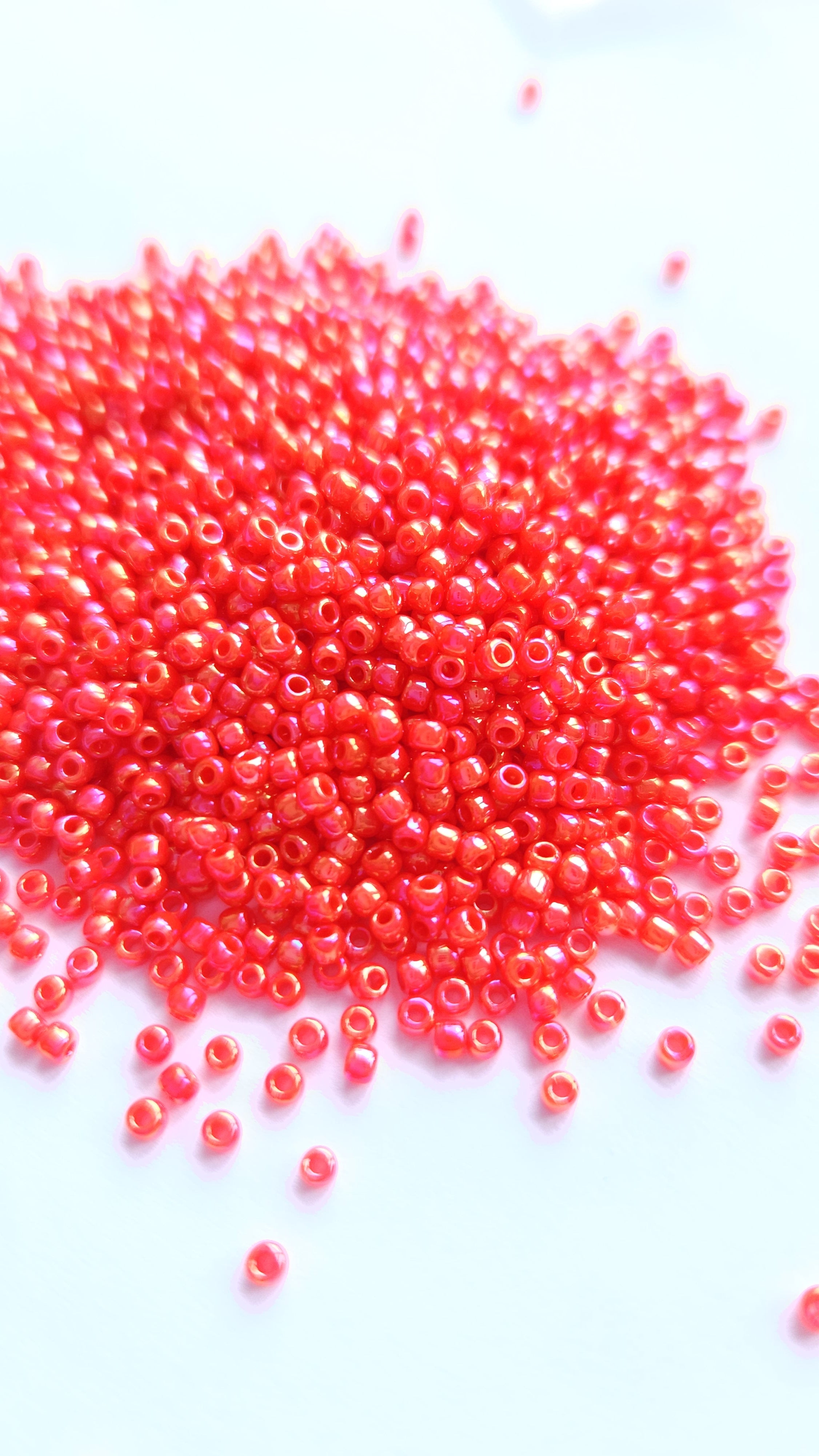 TOHO Rocailles 11/0 Opaque Rainbow Pumpkin TR-11-410