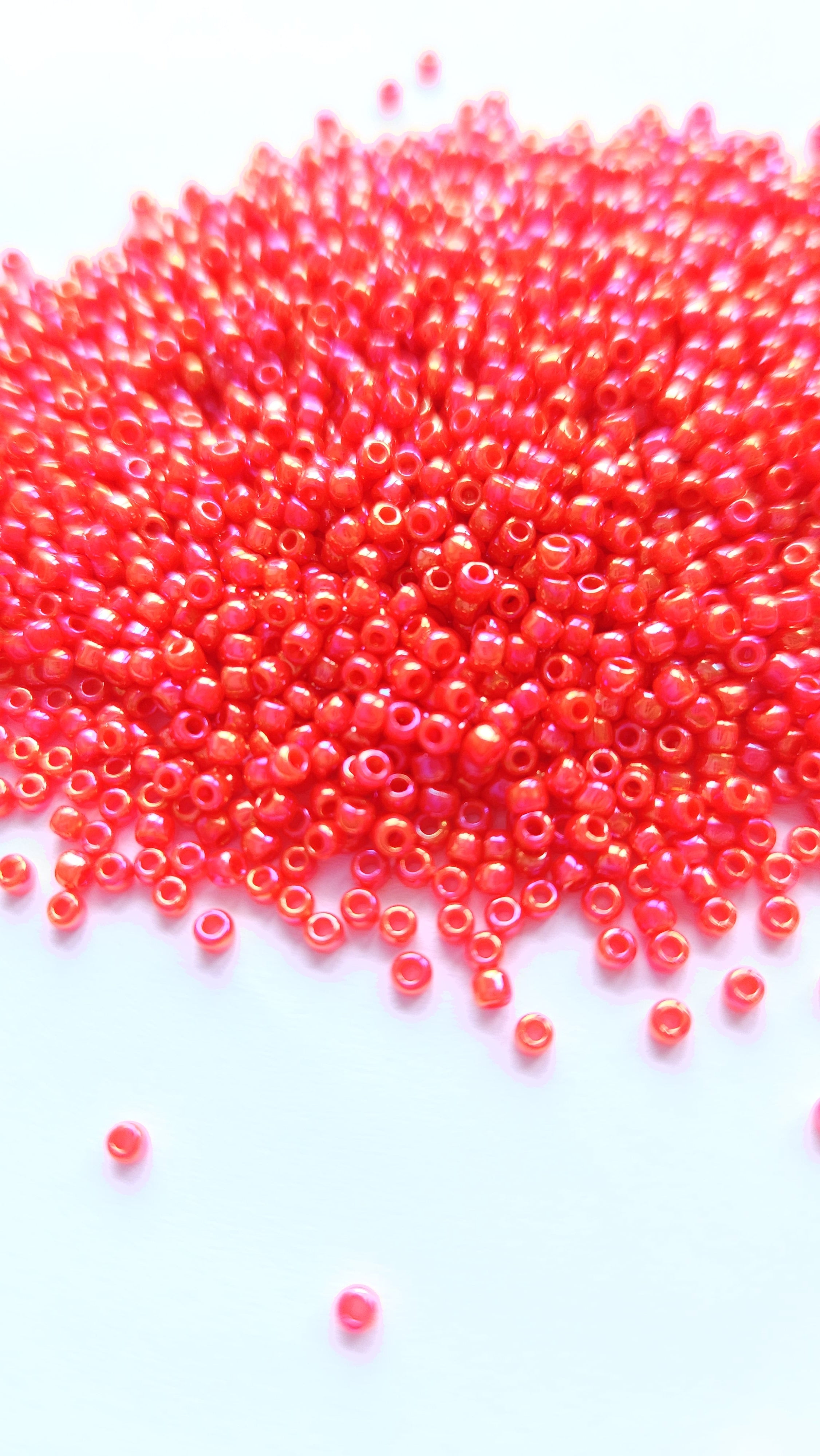 TOHO Rocailles 11/0 Opaque Rainbow Pumpkin TR-11-410