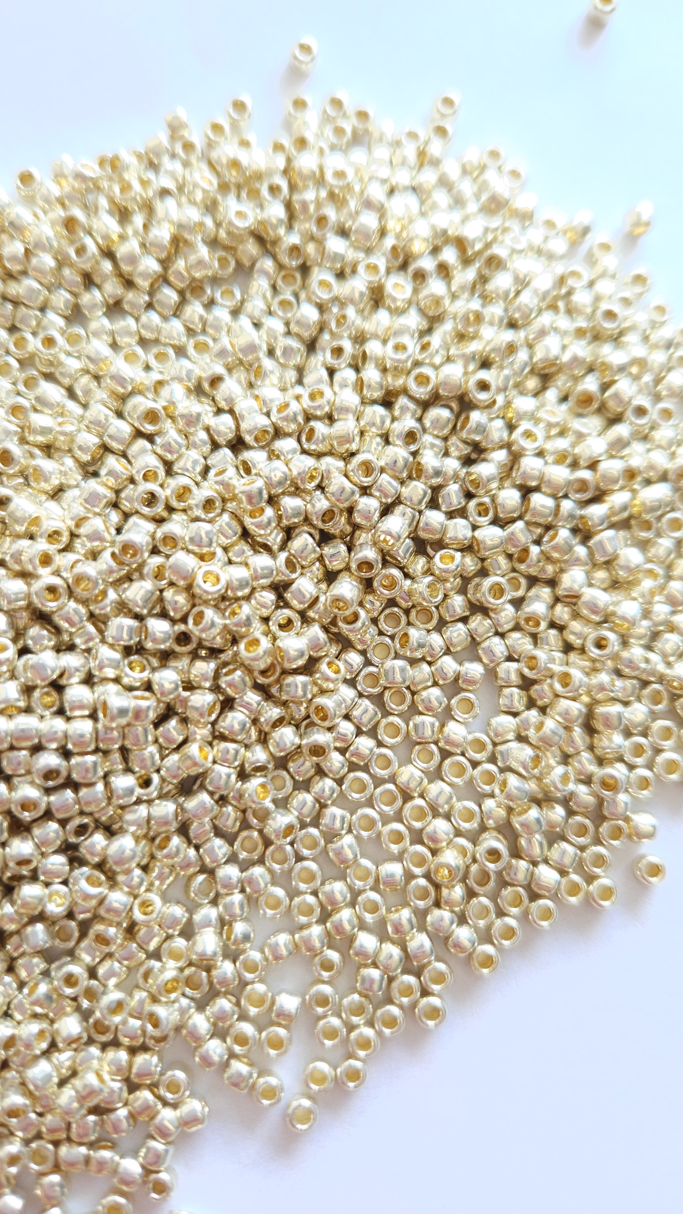 TR-08-PF558 : TOHO - Round 8/0 : PermaFinish - Galvanized Aluminum