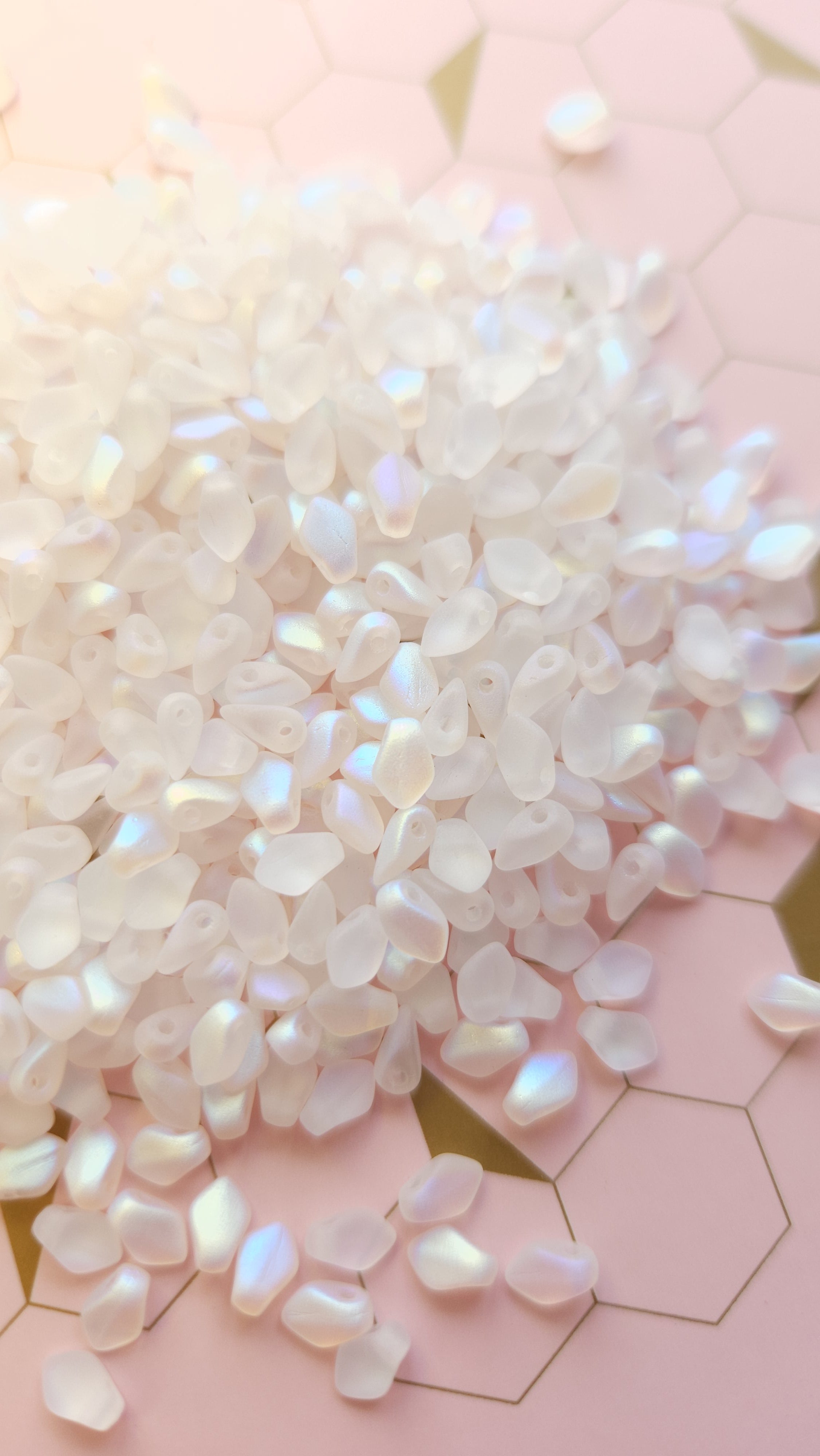 Gekko 3 x 5 mm Crystal AB Matted 28771