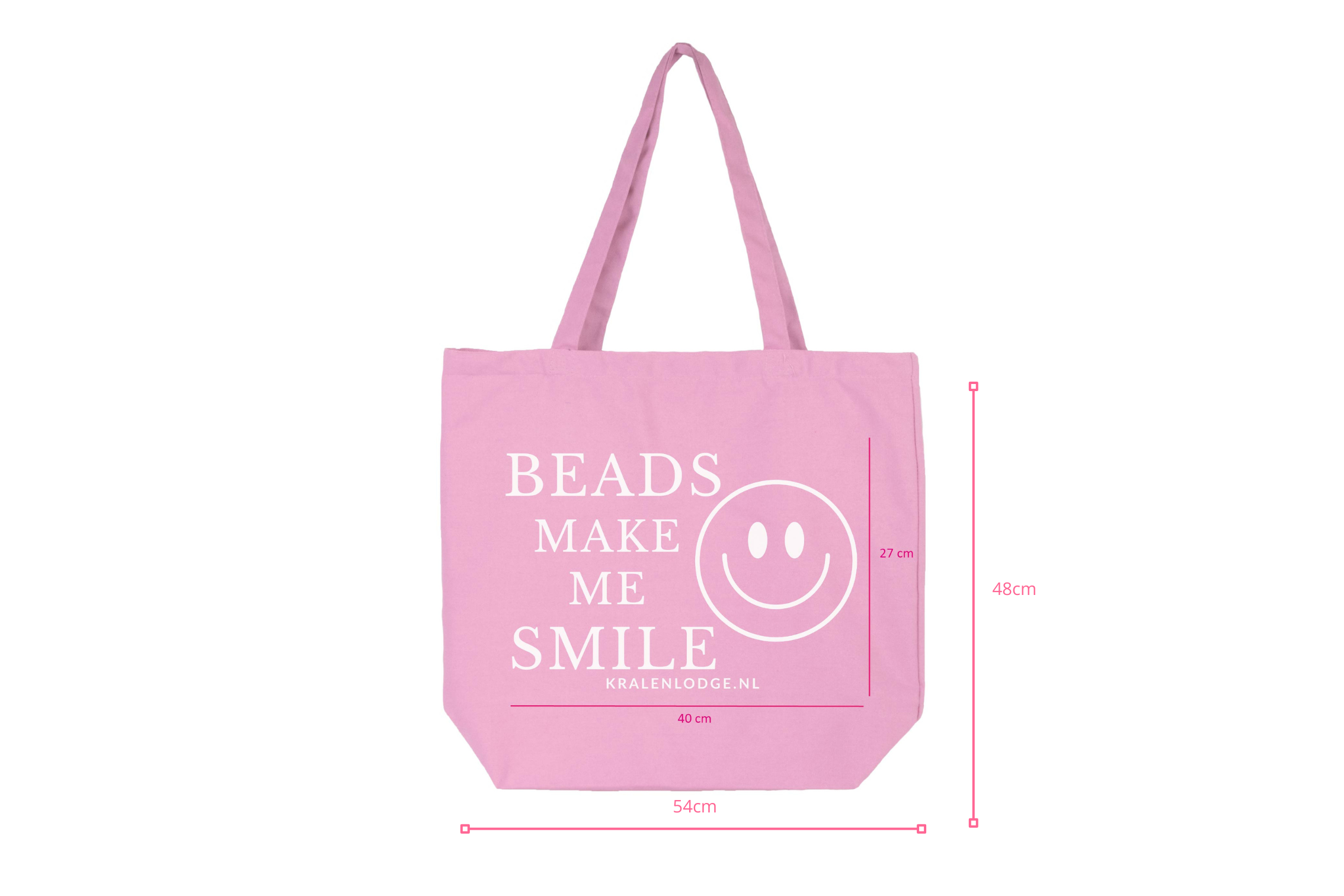 Beads Make Me Smile Oversized Bag