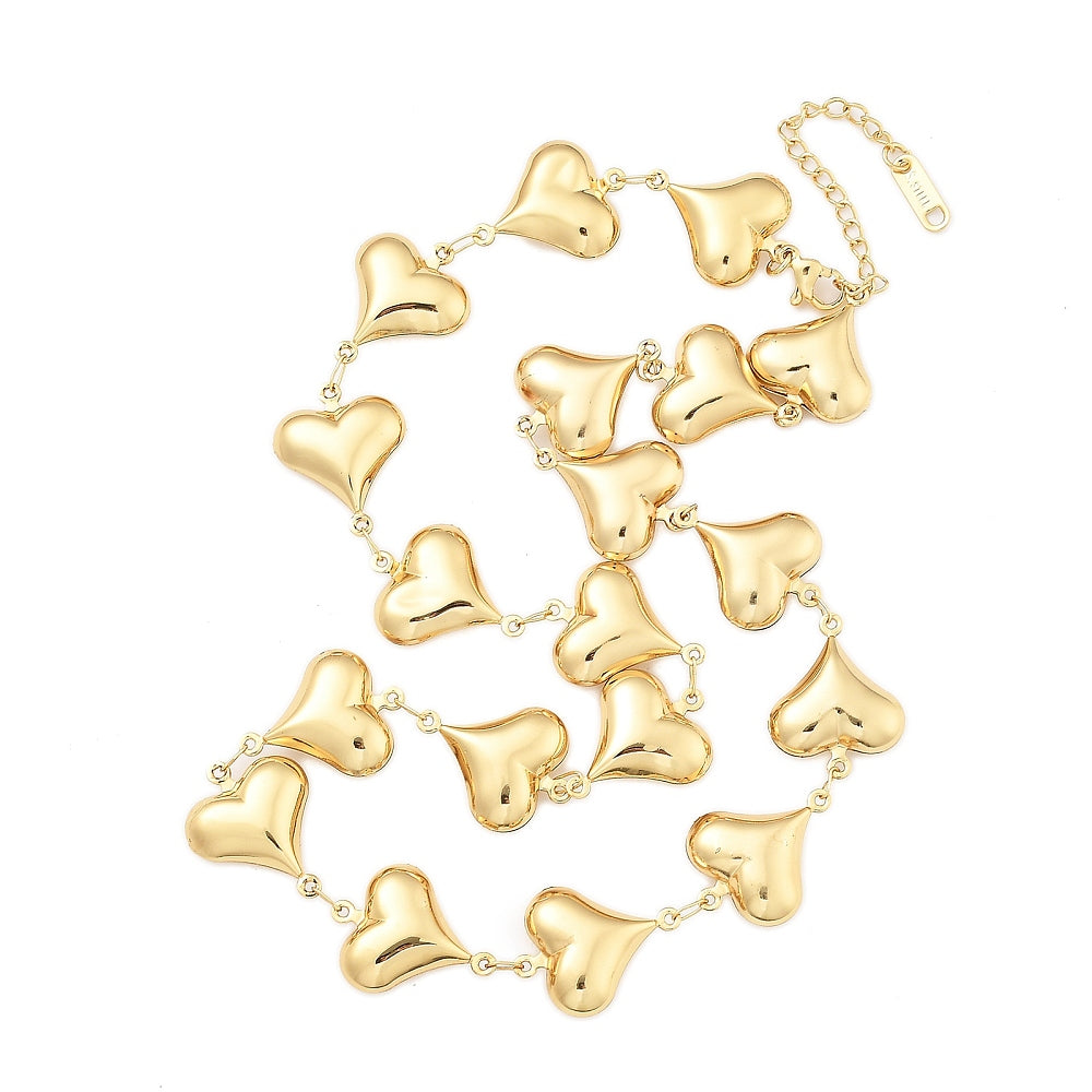 Ion plating RVS Hart ketting