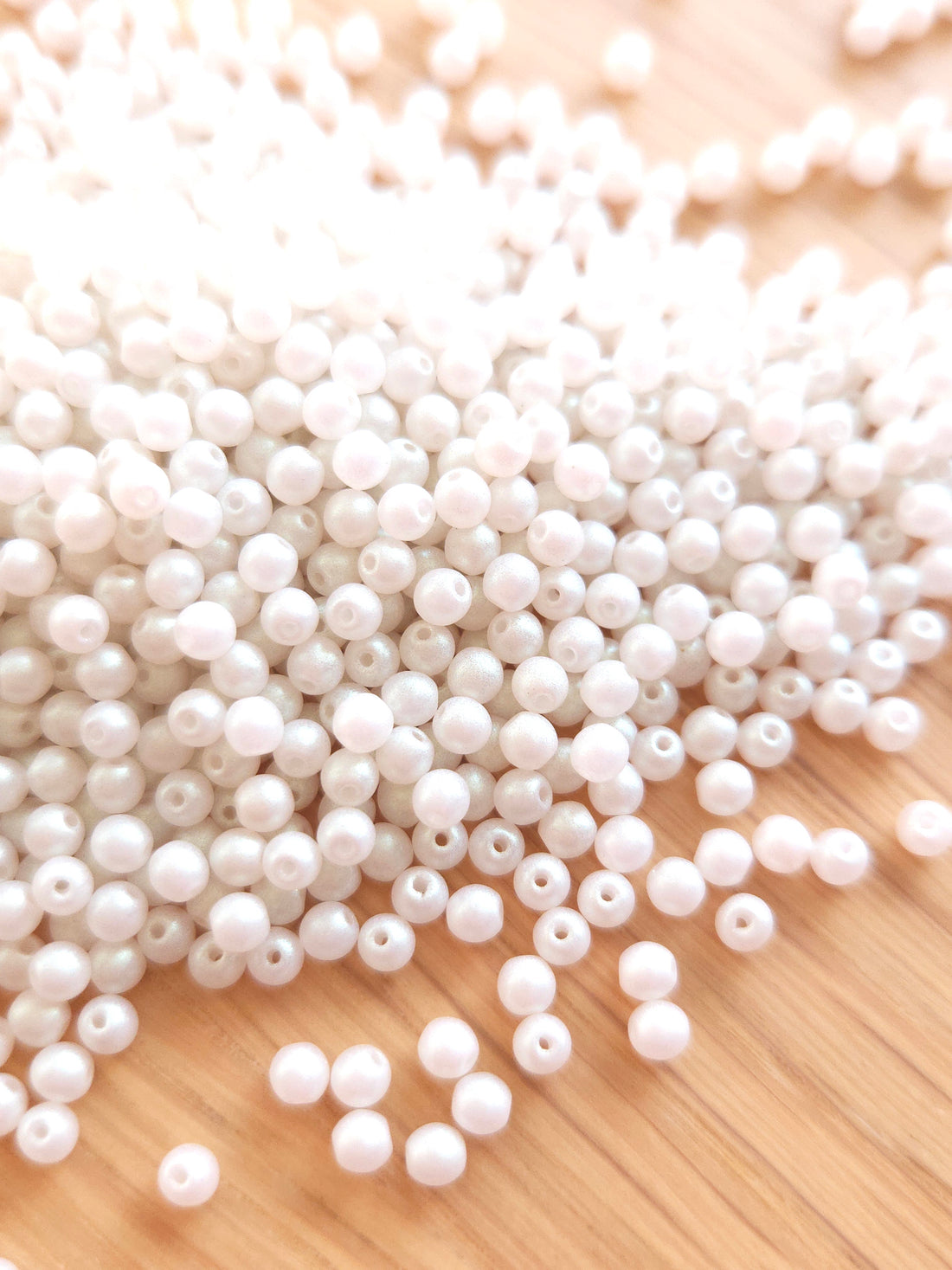 Tsjechische glaskralen 3mm rond &