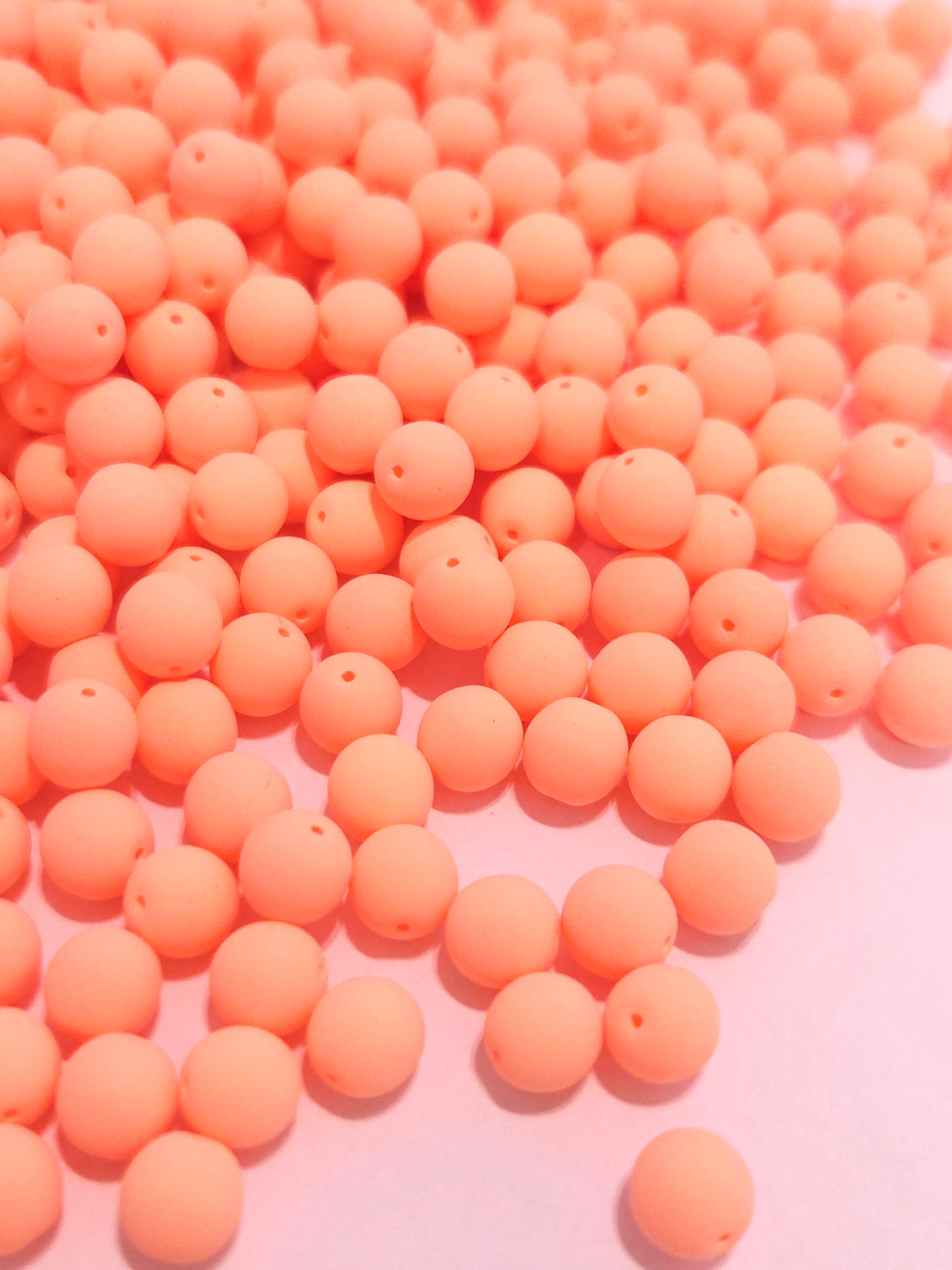 CZ Rond 6mm Alabaster SOFT Orange