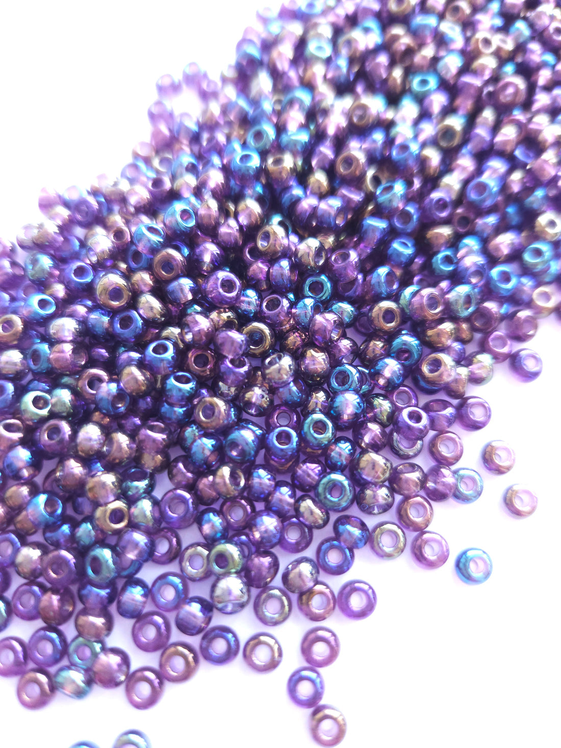 Tsjechische Rocailles 6/0 Amethyst AB