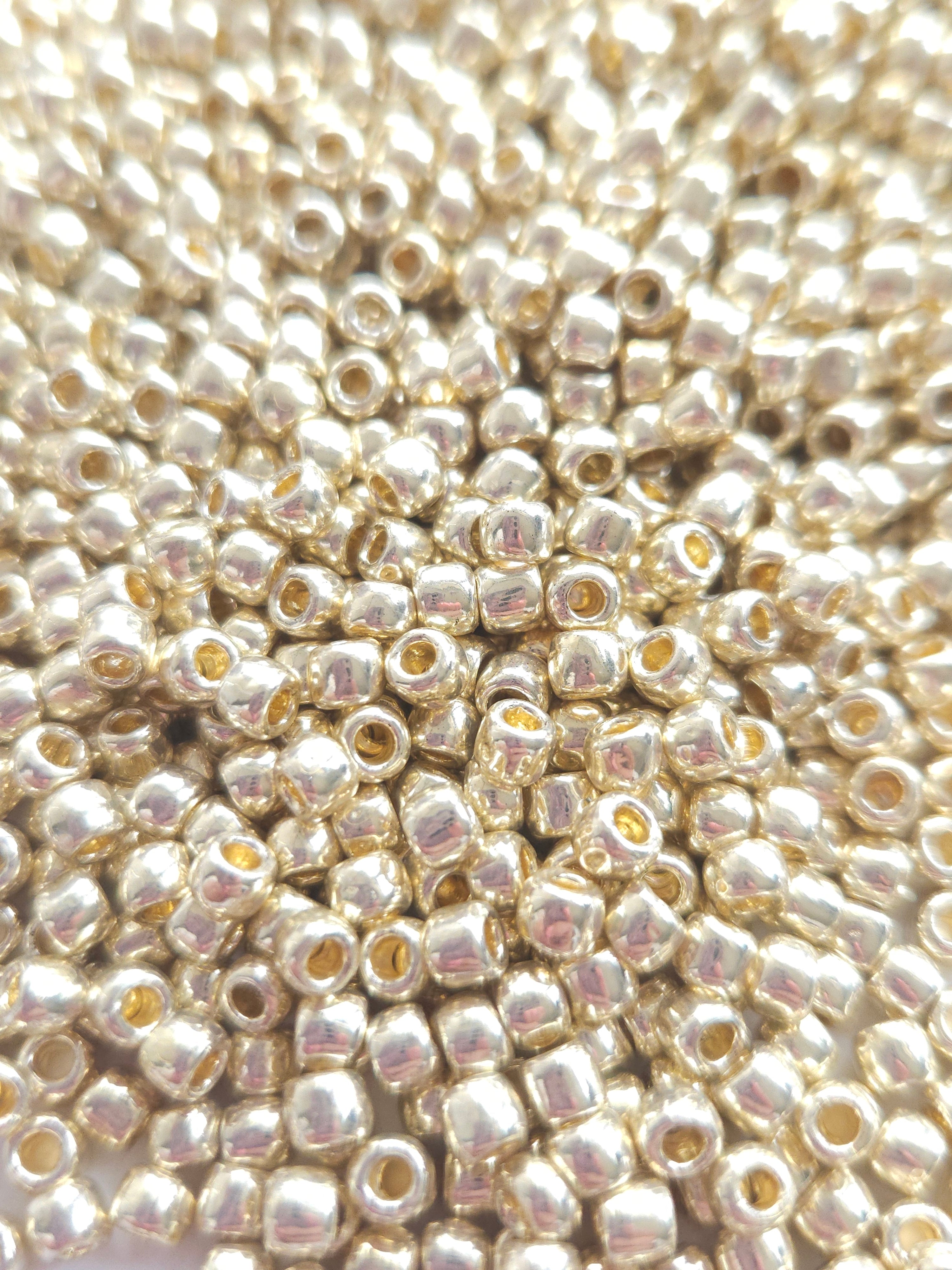 TOHO Rocailles 6/0 Perma Finish Galvanized Aluminum