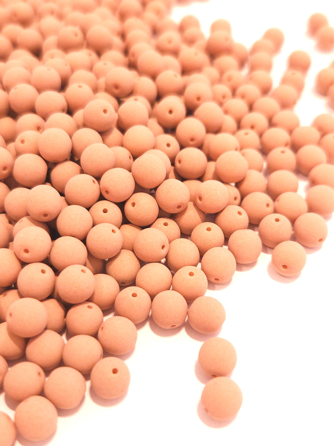 CZ Rond 6mm Alabaster SOFT Cocoa