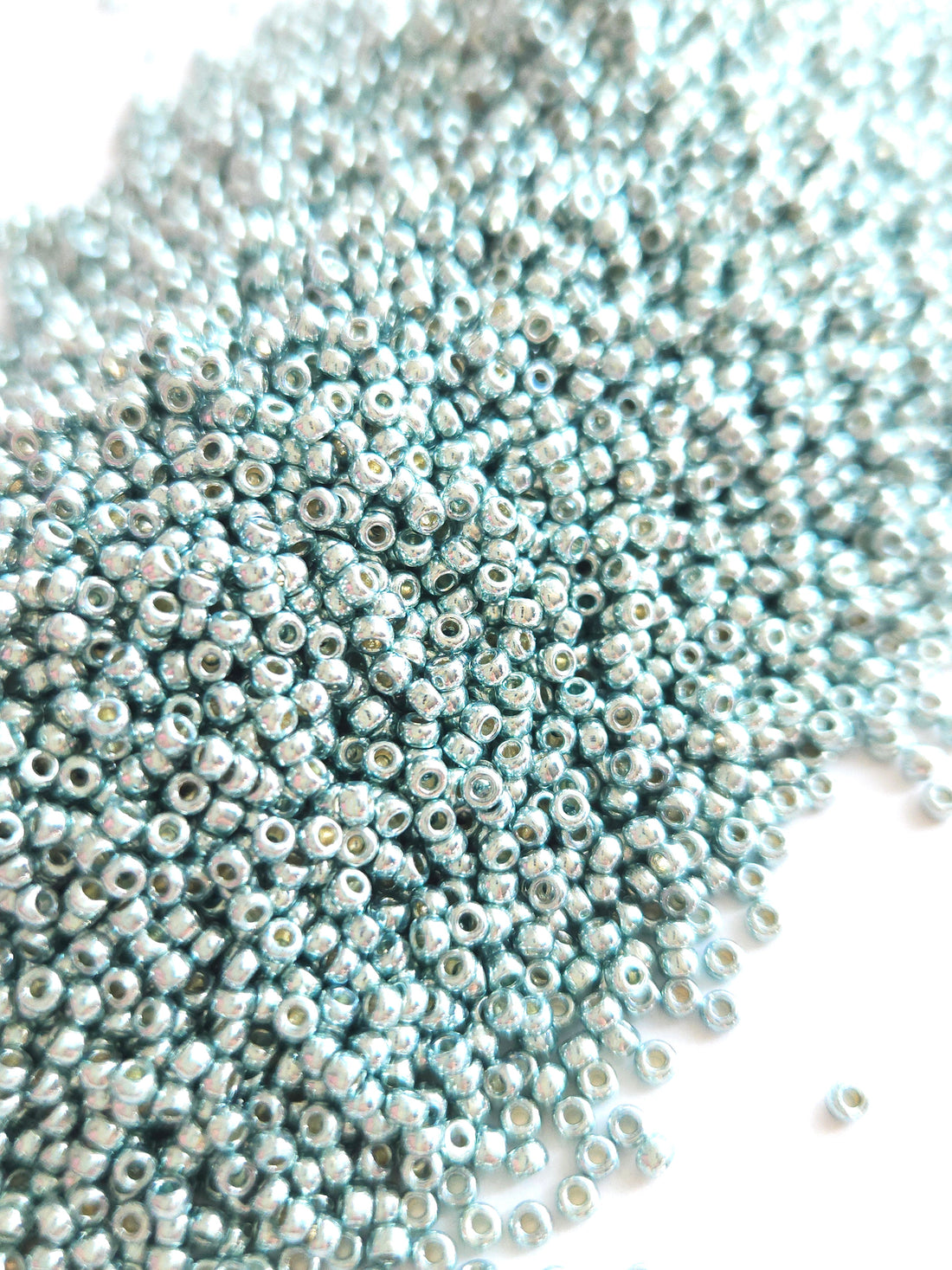 Miyuki Rocailles 11/0 - Duracoat Galvanized Dark Sea Foam 11-4216