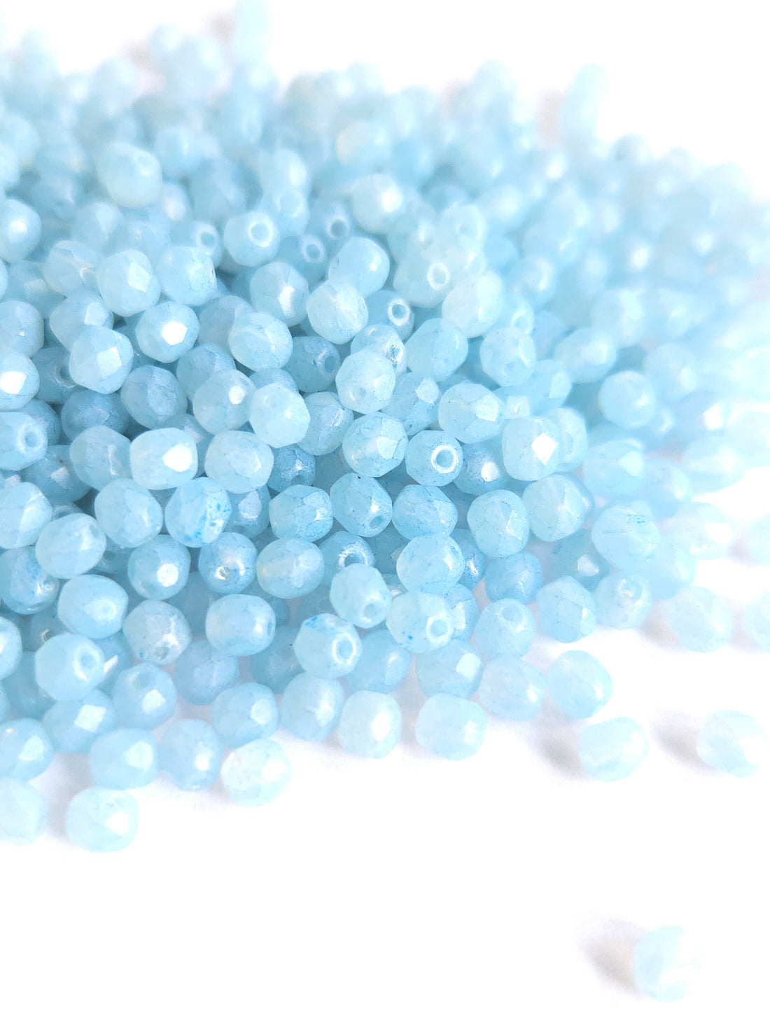 Fire Polished 4mm Blue Lagoon