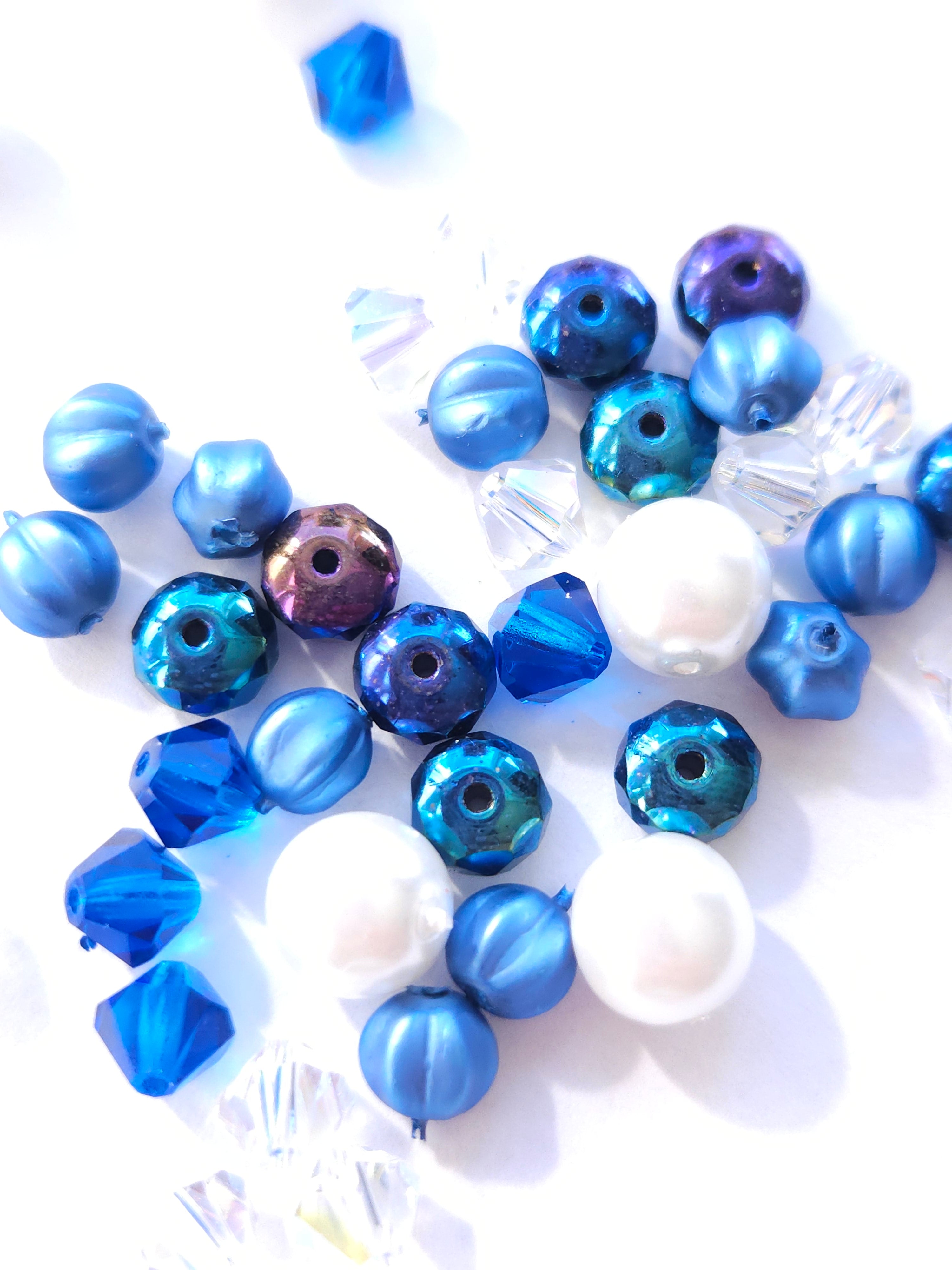 Beads Lodge selection Beauties Blue