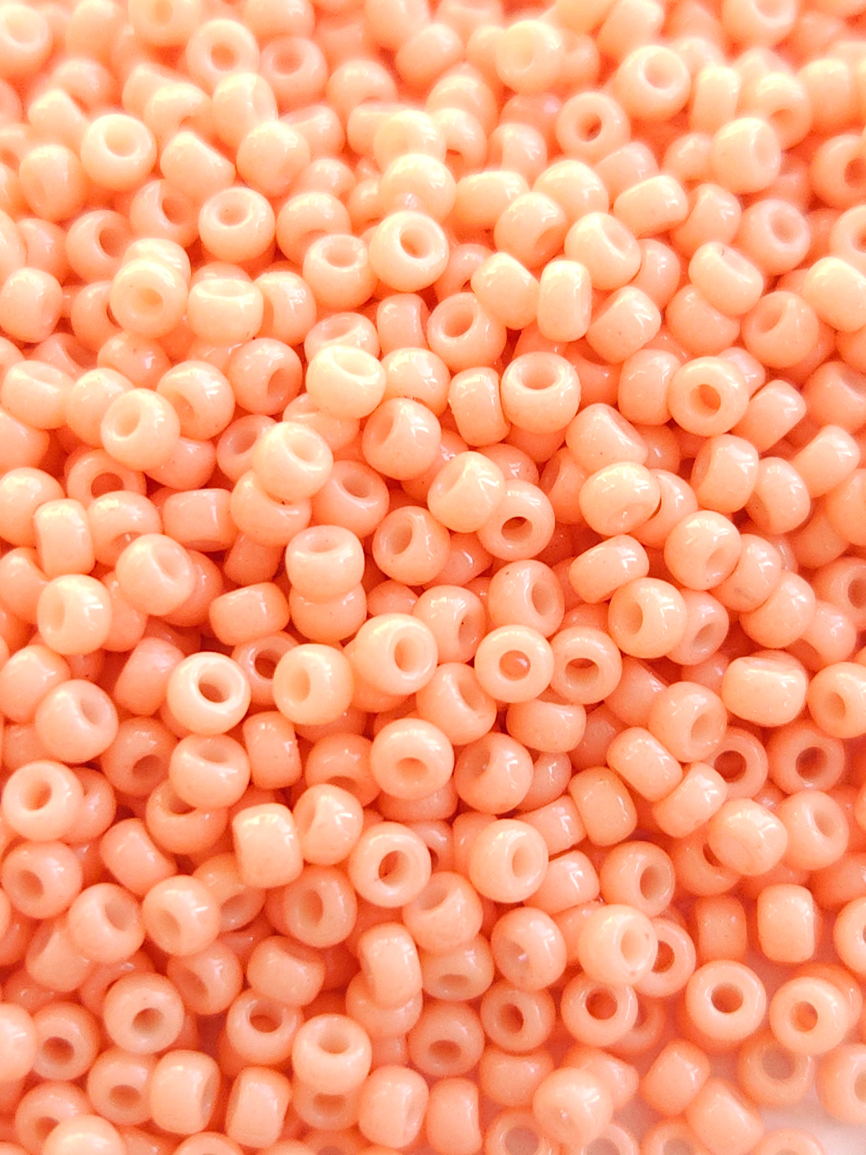 Miyuki 8/0 Seed Beads Duracoat Opq. Tea Rose 4461