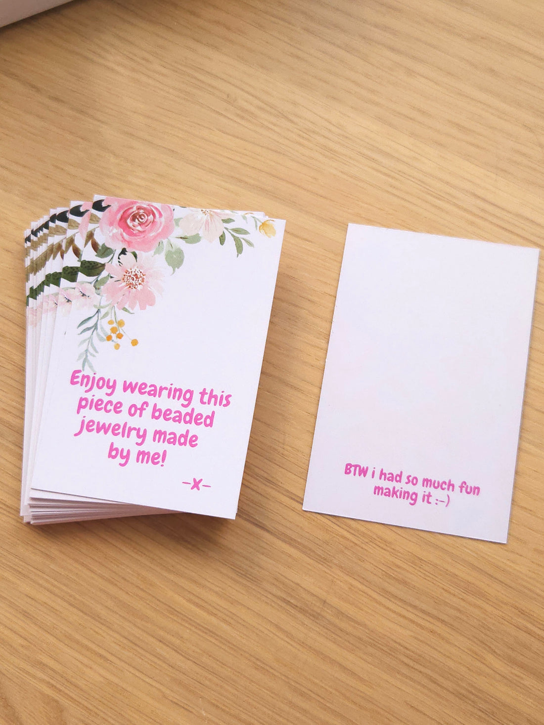 Mini Kaartje 8.5 x 5.5 cm &