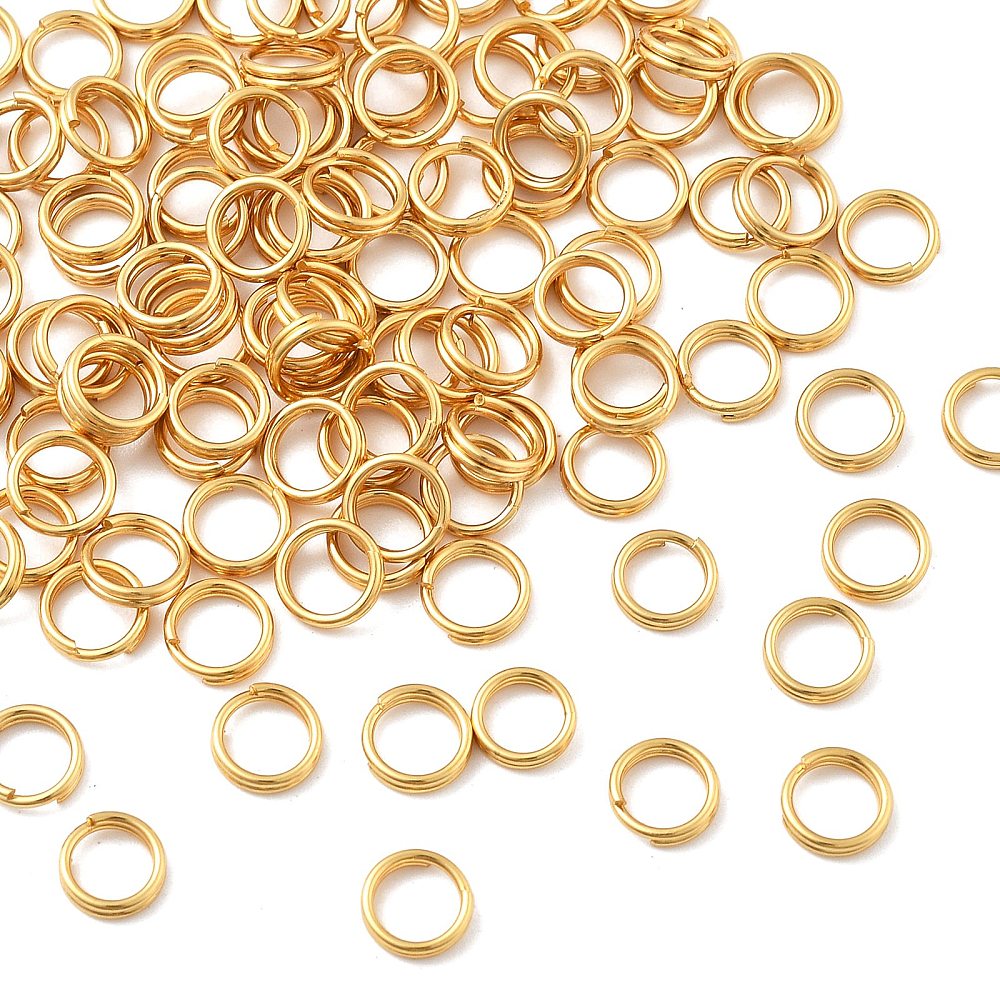 Splitring Ion Plating RVS 6x1.5mm