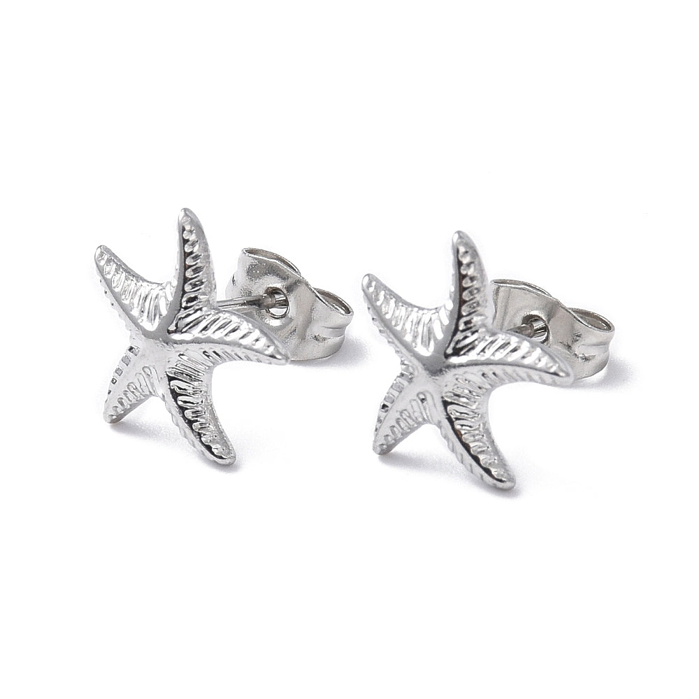 Tarnish restistant RVS Zeester studs
