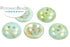 Cup Button Turquoise Picasso 42990