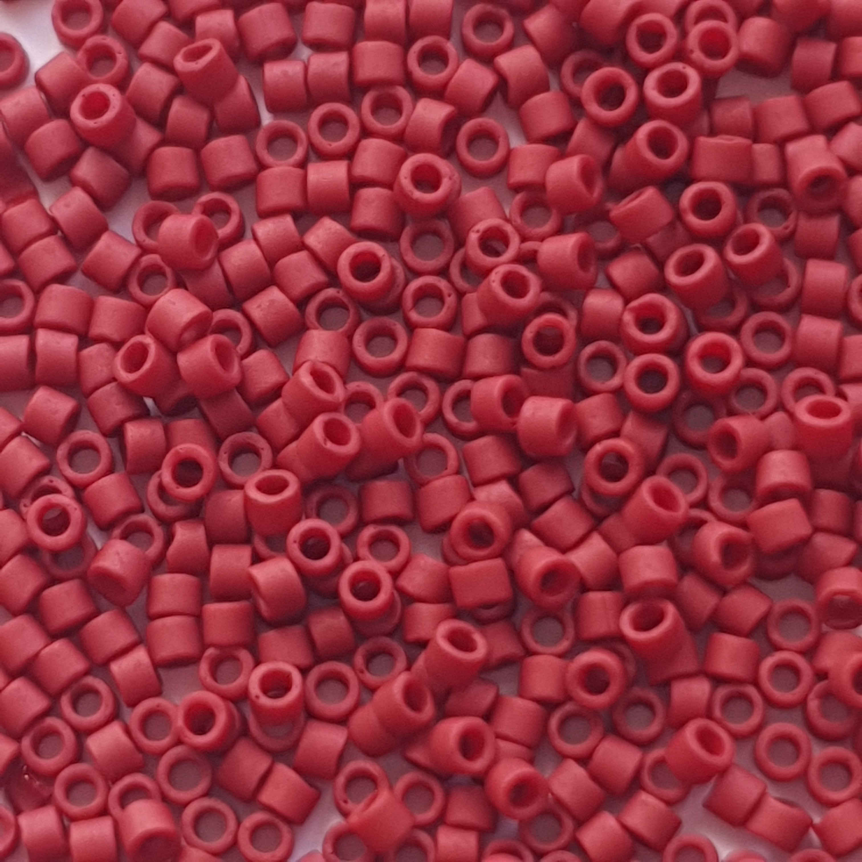 Miyuki Delica 11/0 Metallic Dark Maroon Mttd DB0378