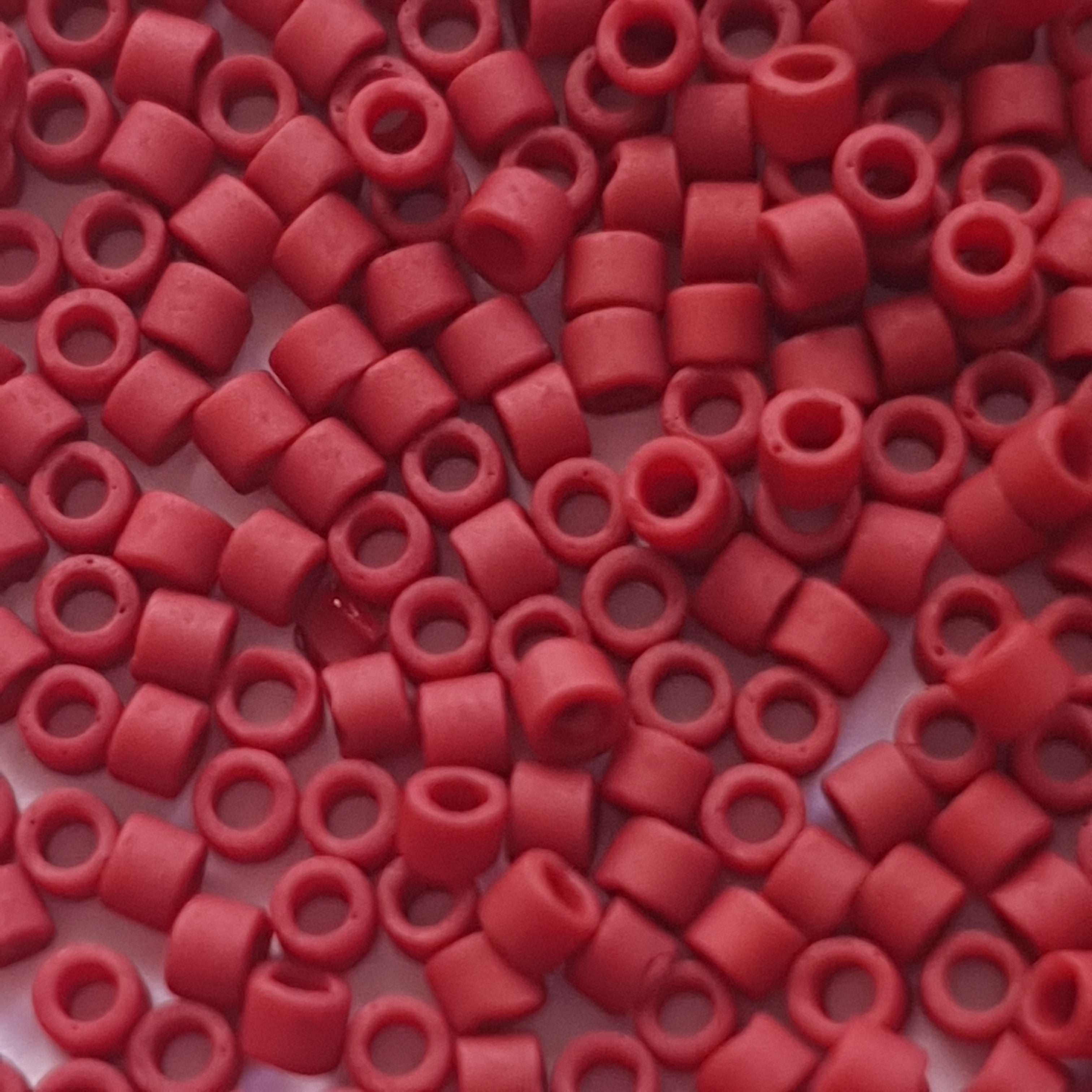 Miyuki Delica 11/0 Metallic Dark Maroon Mttd DB0378