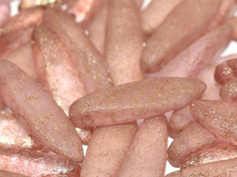 Dagger 5 x 16 mm Crystal Etched Teracota Red