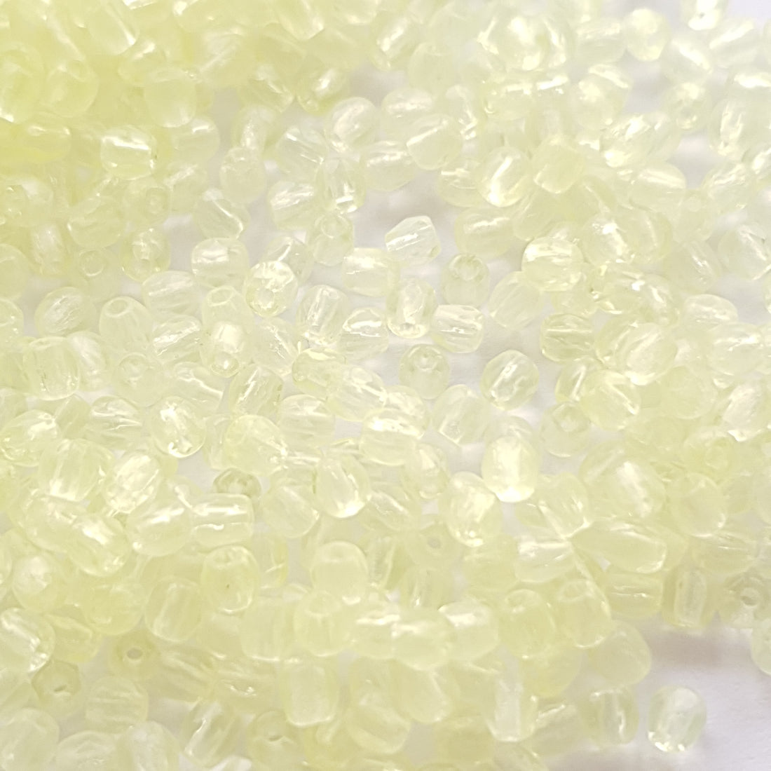 Fire Polished 3mm Jonquille