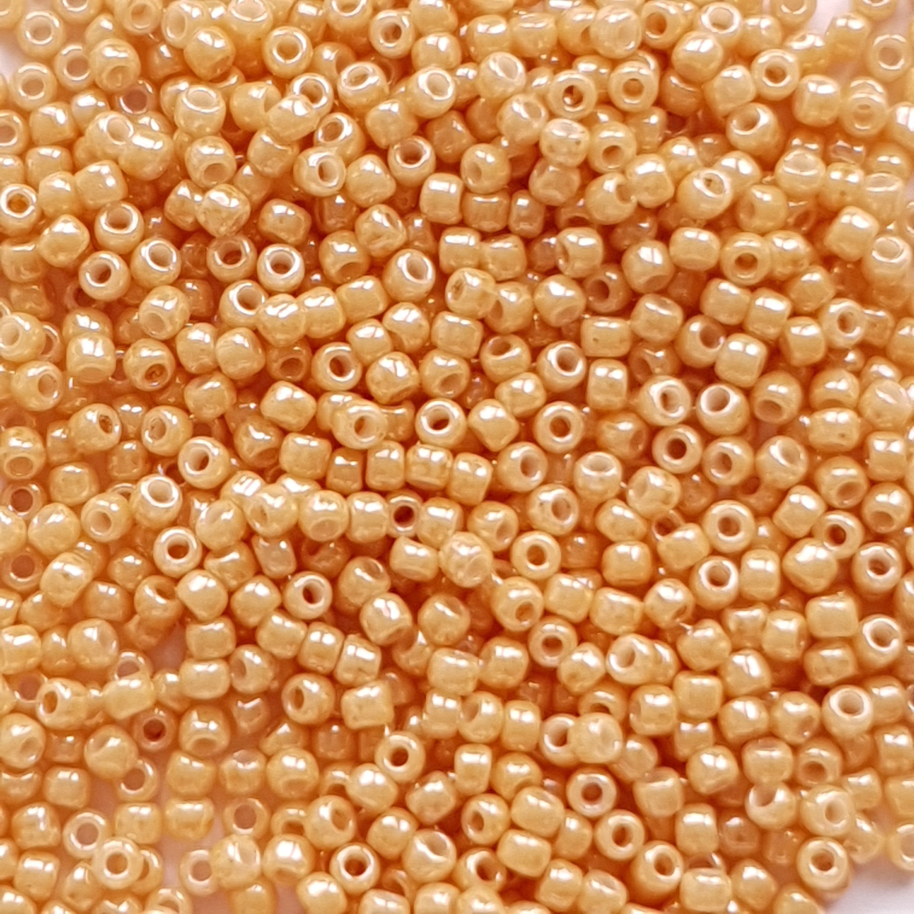 TR-11-123D : TOHO - Round 11/0 : Opaque-Lustered Dk Beige
