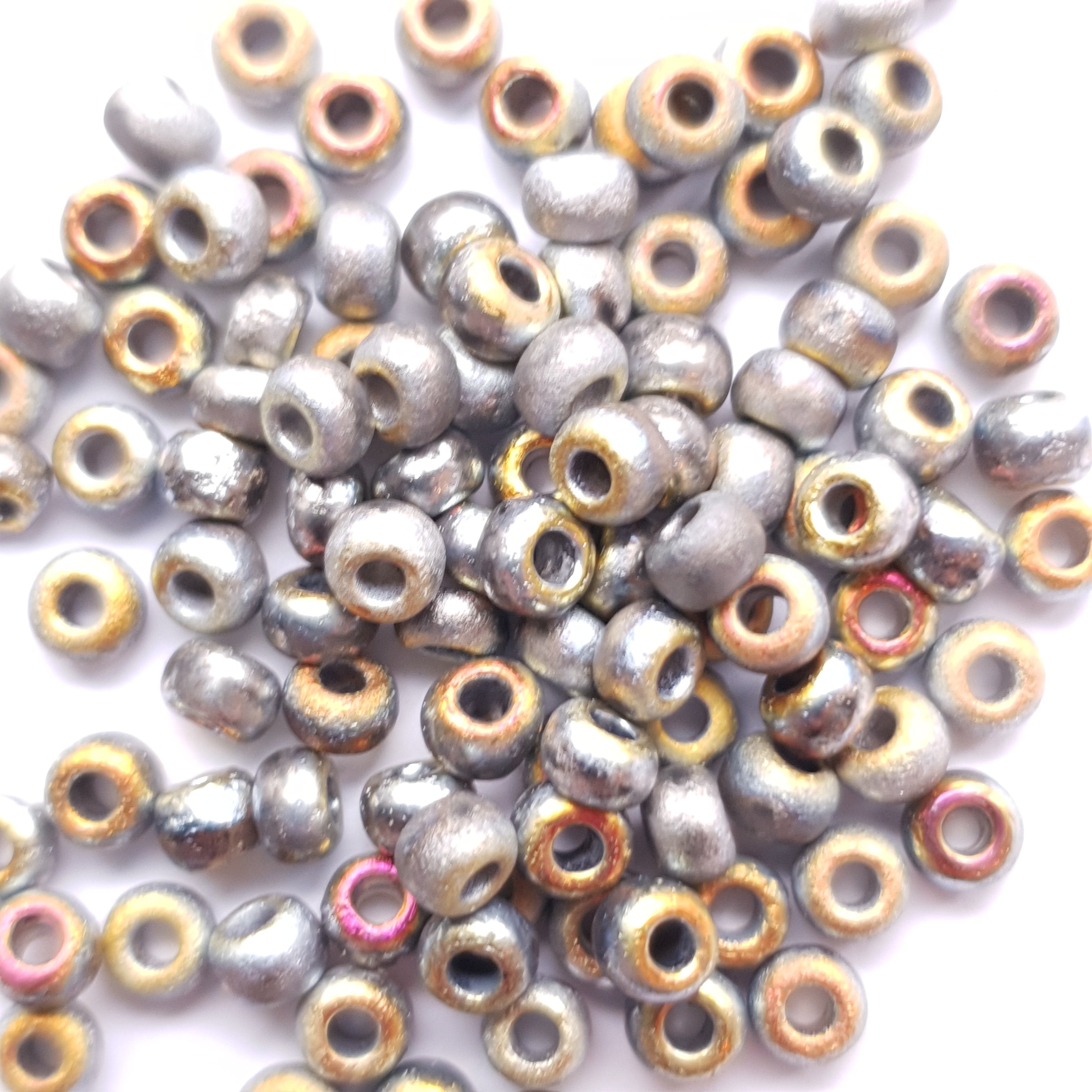 Tsjechische Rocailles 60 Crystal Etched Marea Full 28083