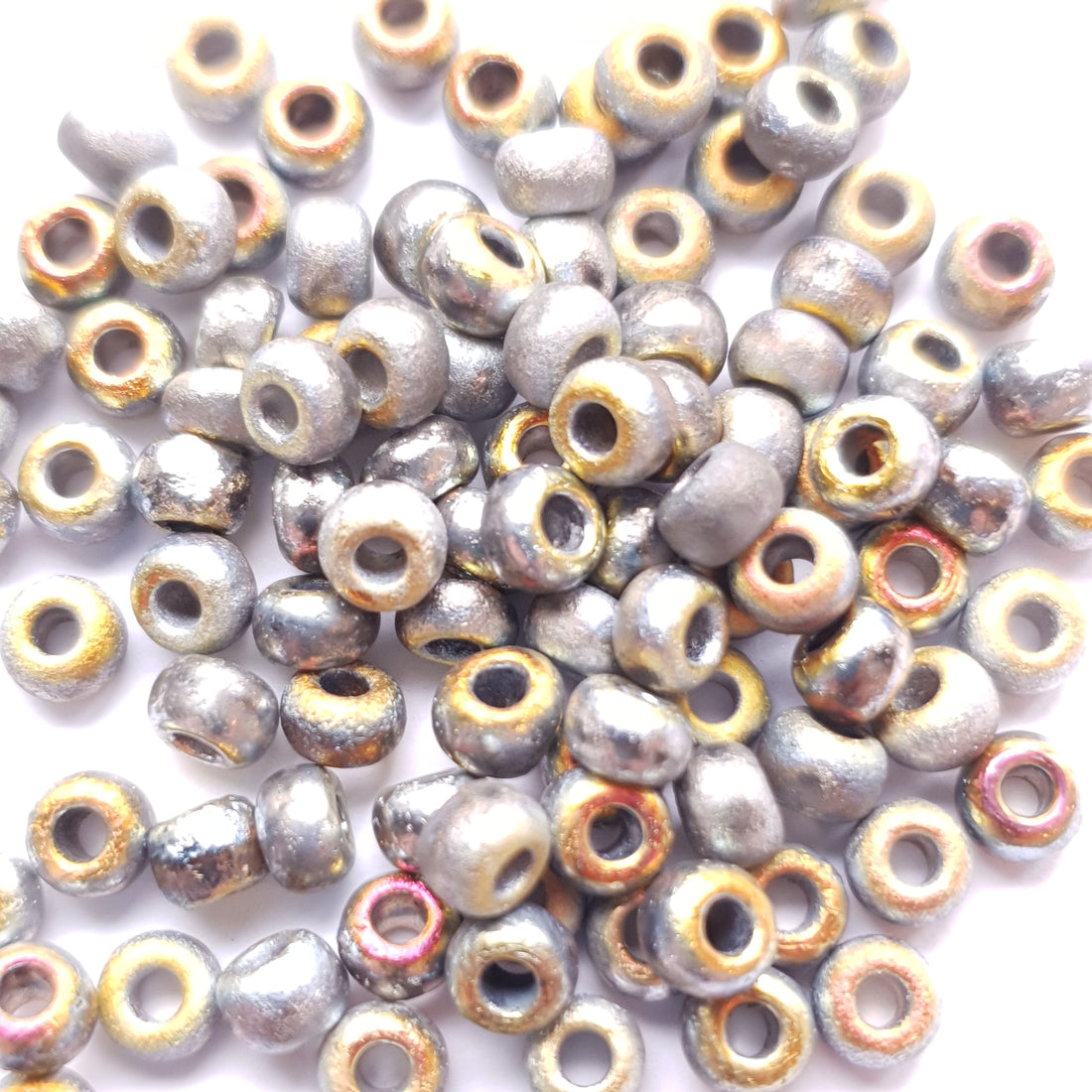 Tsjechische Rocailles 60 Crystal Etched Marea Full 28083