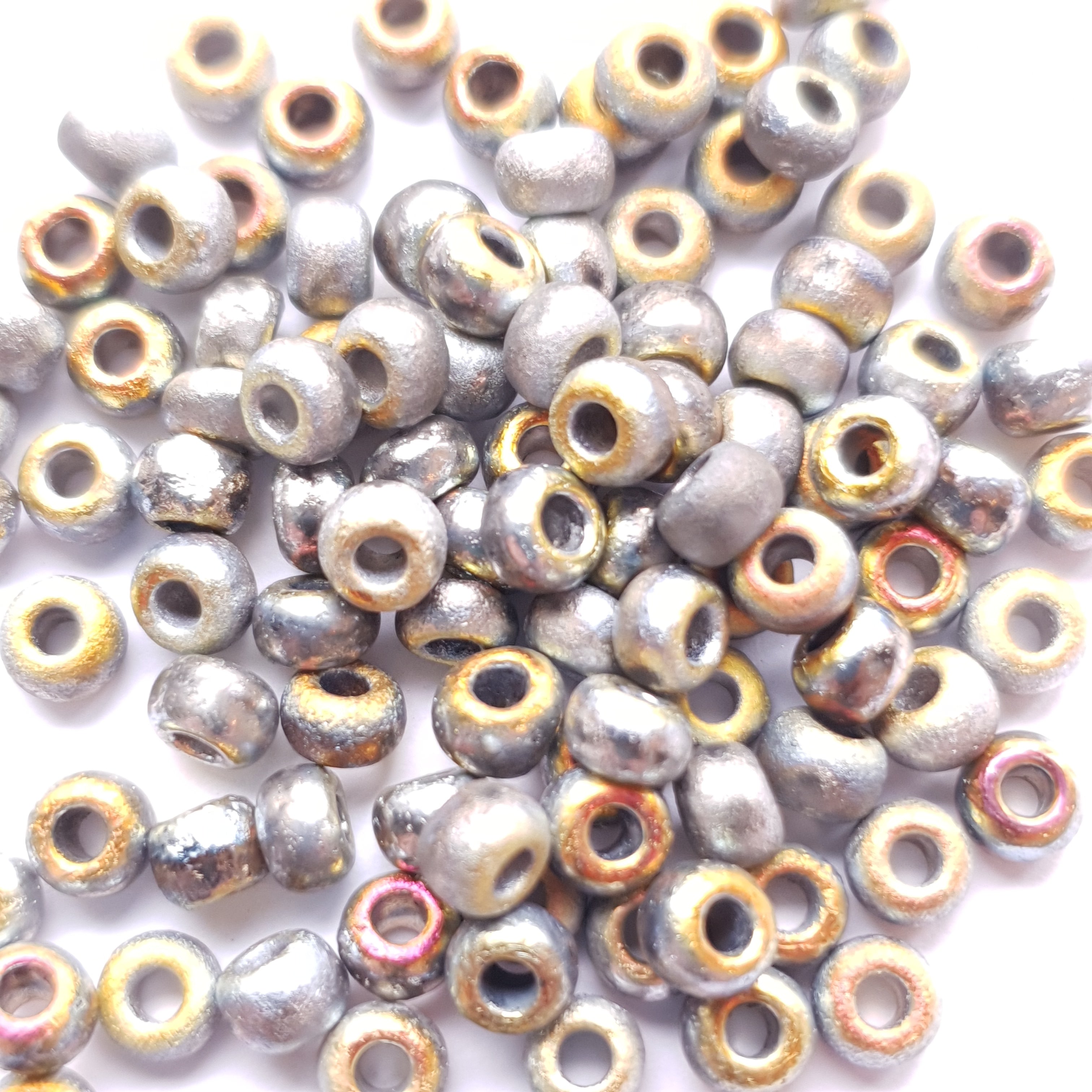 Tsjechische Rocailles 60 Crystal Etched Marea Full 28083