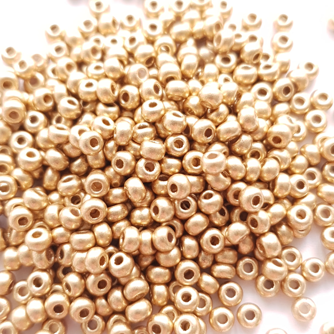 Tsjechische Rocailles 8/0 Aztec Gold 01710