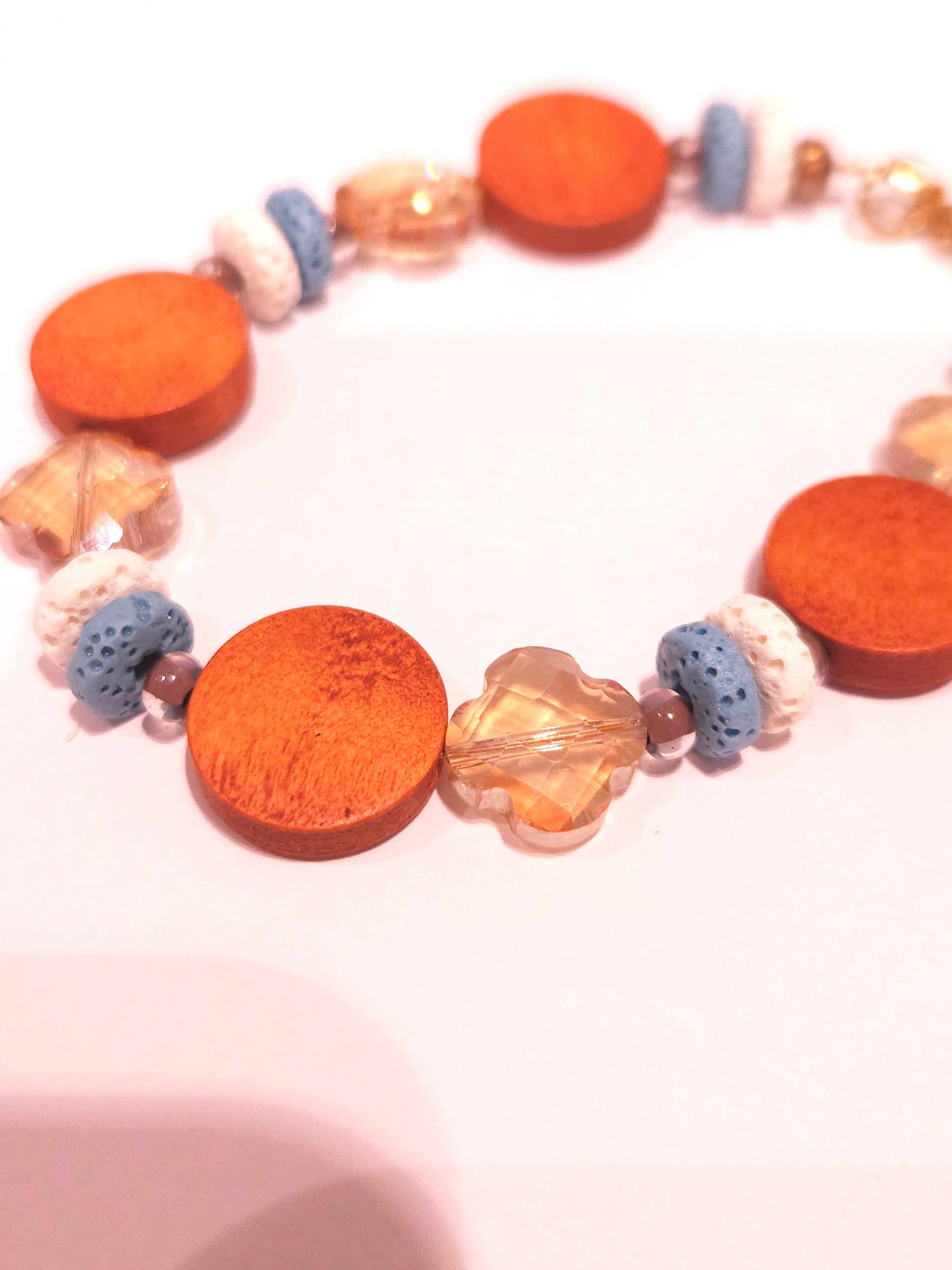 Rijg Combinatie armband 'Hazel'