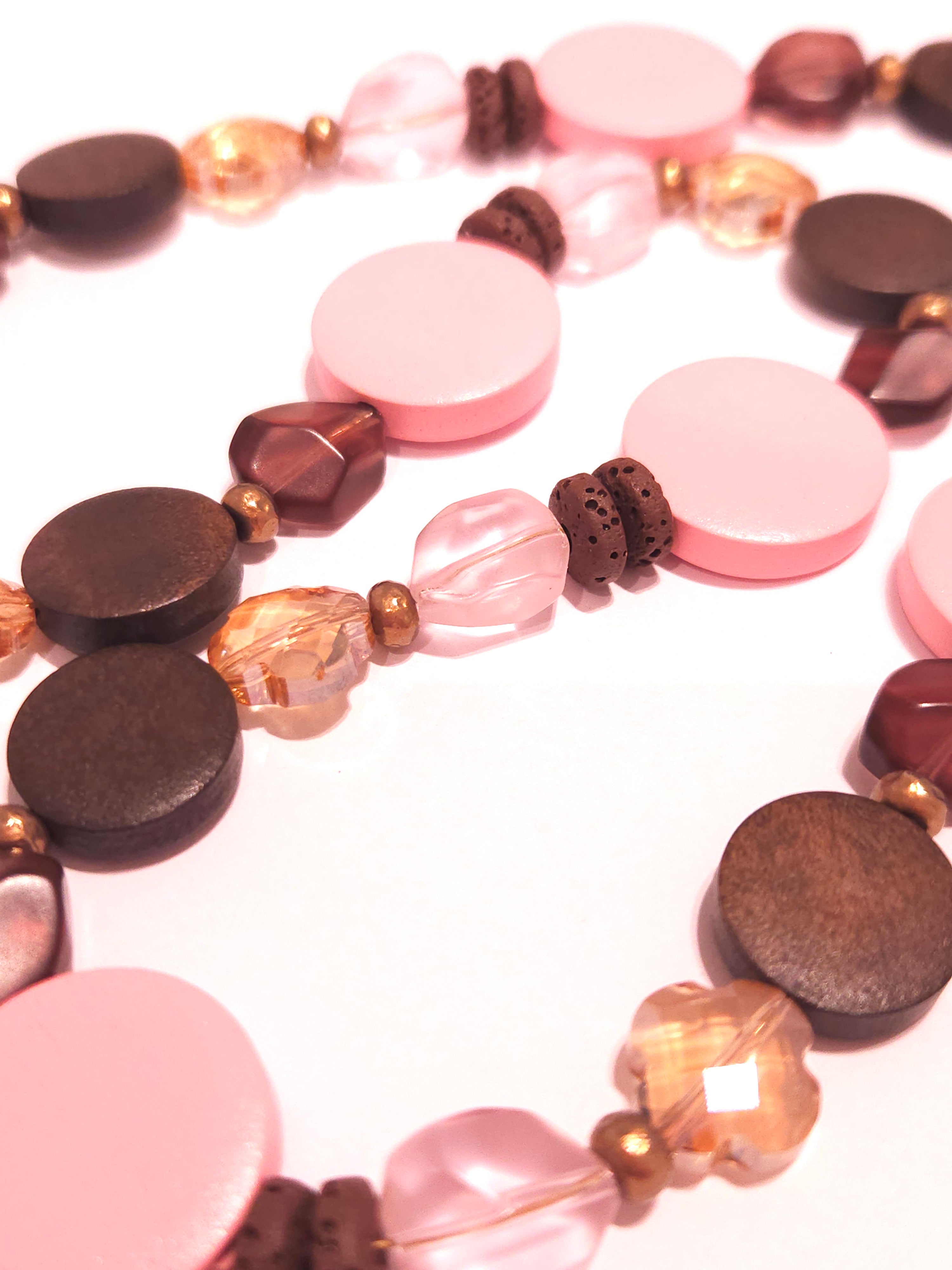 Rijg Combinatie Ketting 'Minte'