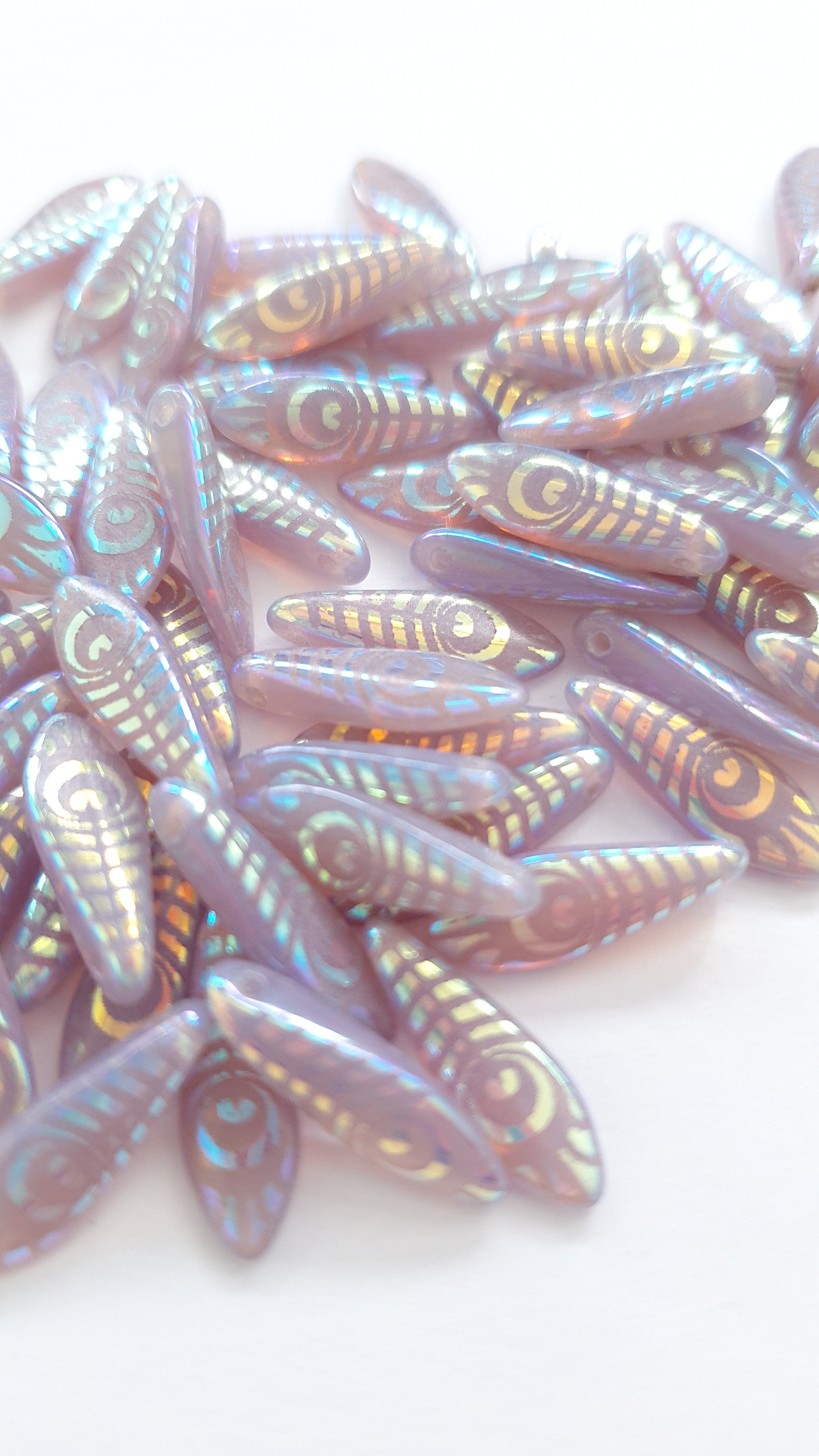 Dagger 5x16mm Laser Purple Opal eye 28703E