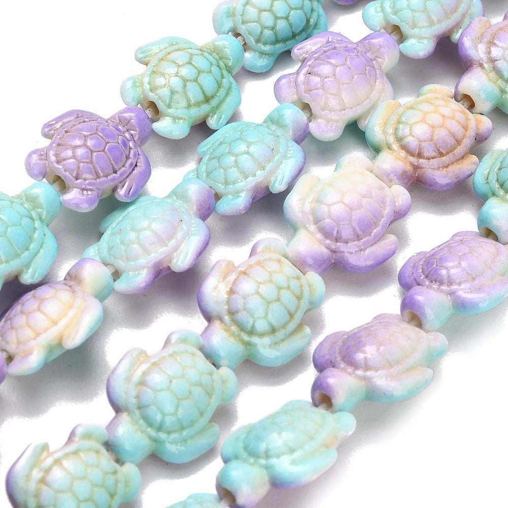 Schildpad kraal twee kleur