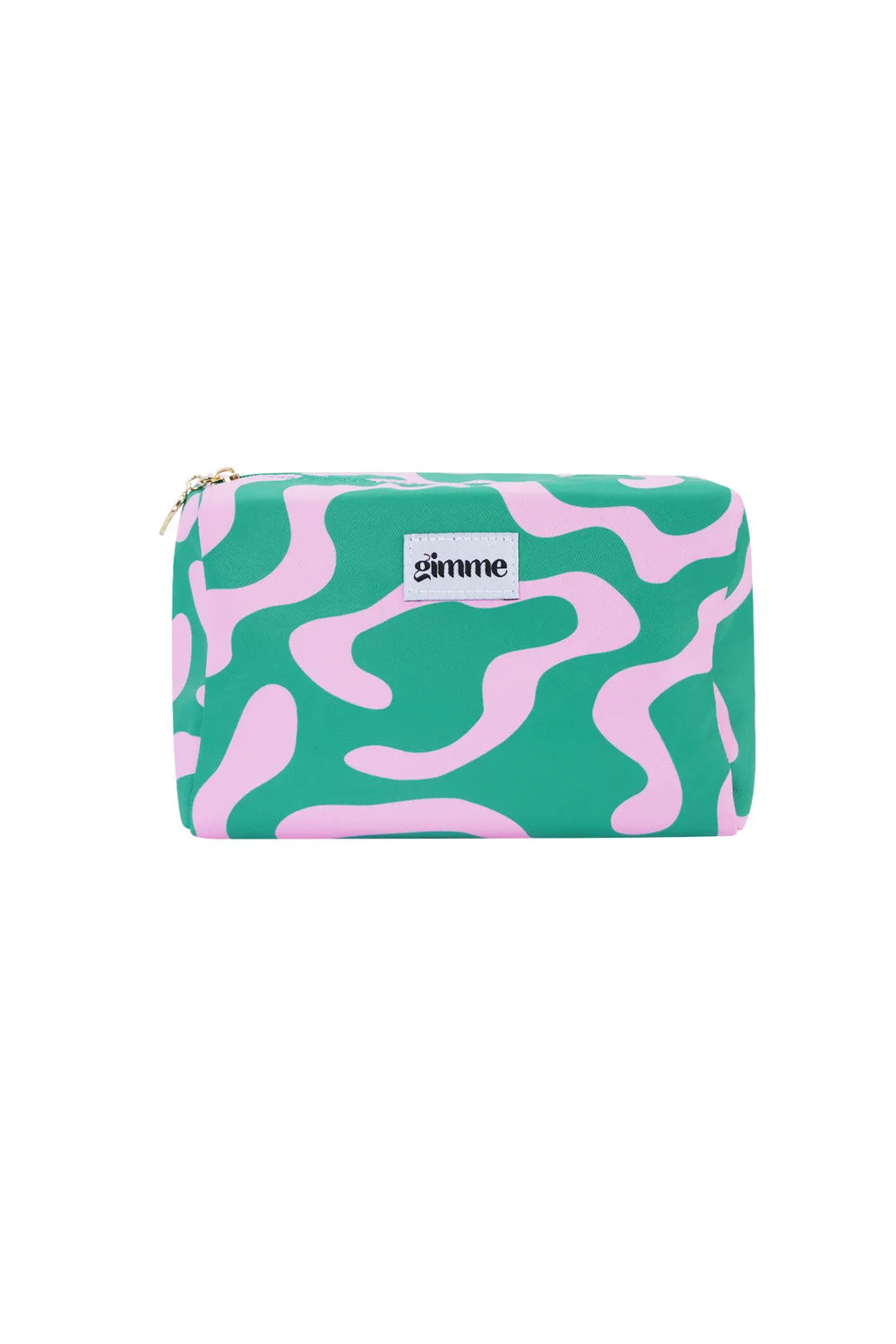 Bead Bag Groen Roze
