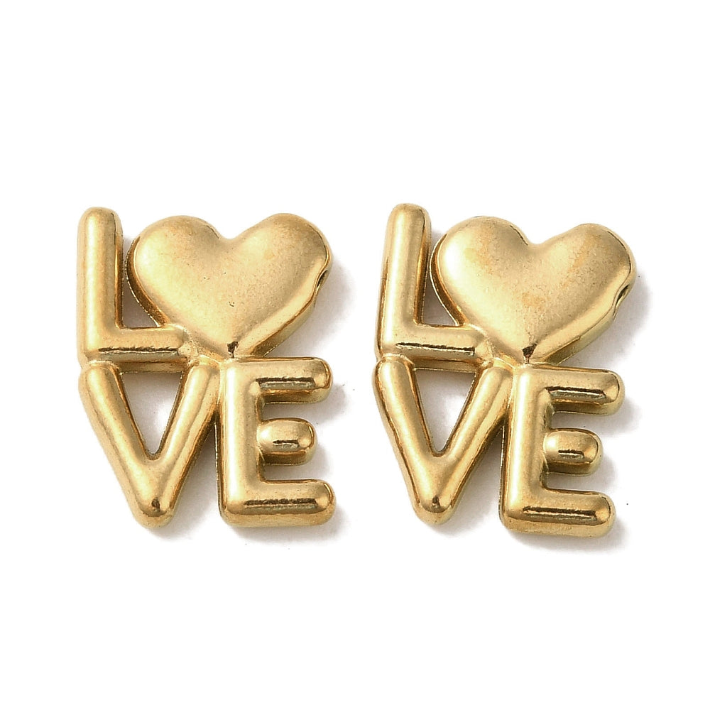 Ion Plating RVS LOVE Kraal