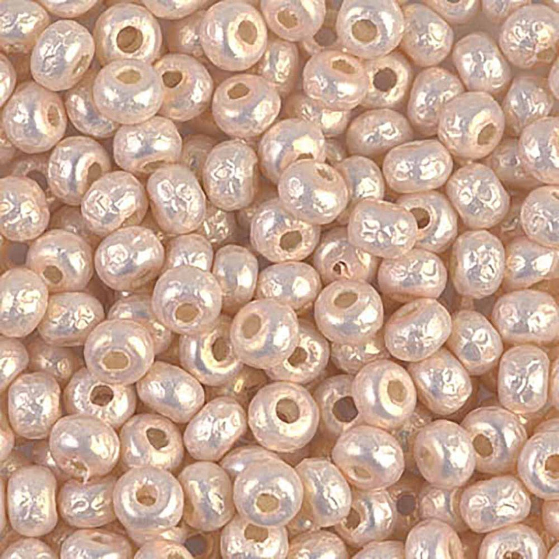 Miyuki Rocailles 6/0 Baroque Pearl Blush Pink