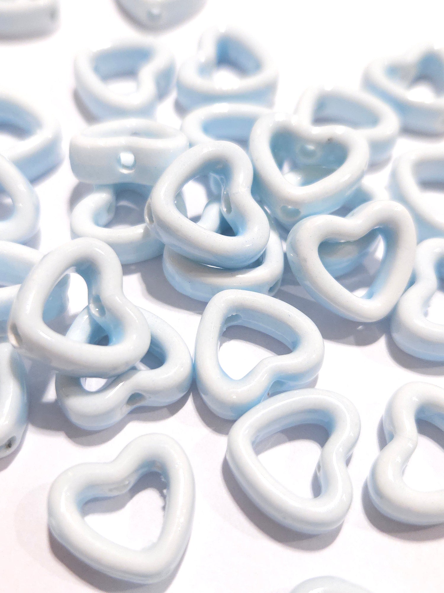 Hartjes kraal Baby Blue