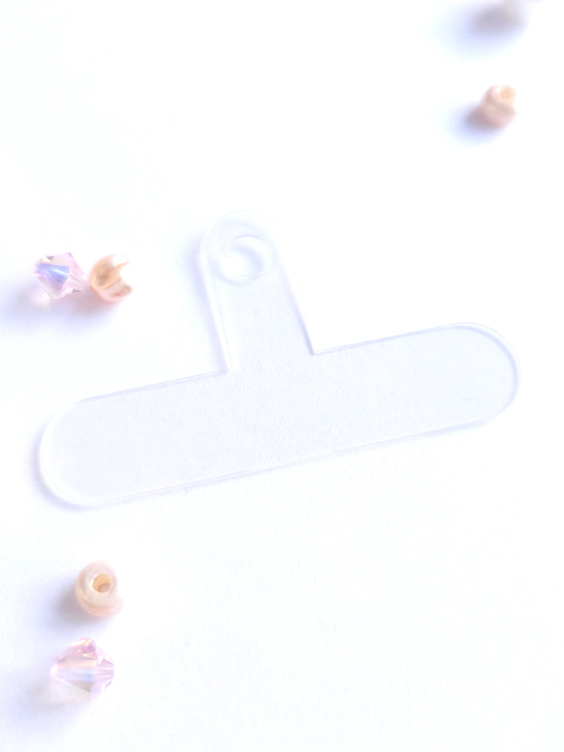 Telefoon jewellery bevestiging transparant 2st