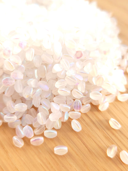 Beukenootje 5x3mm Crystal Etched AB Full