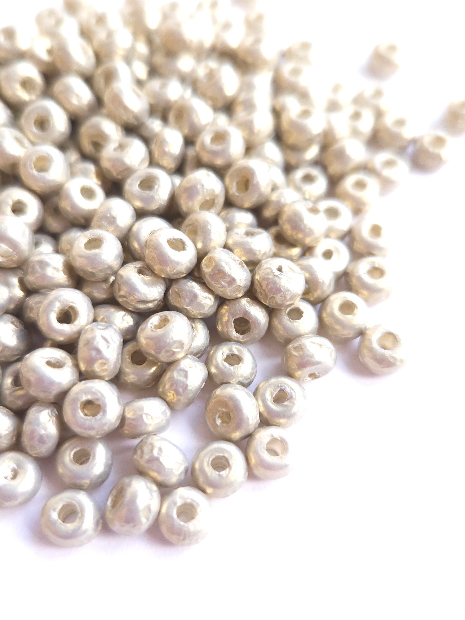 Miyuki Baroque Rocailles 5/0 Silver