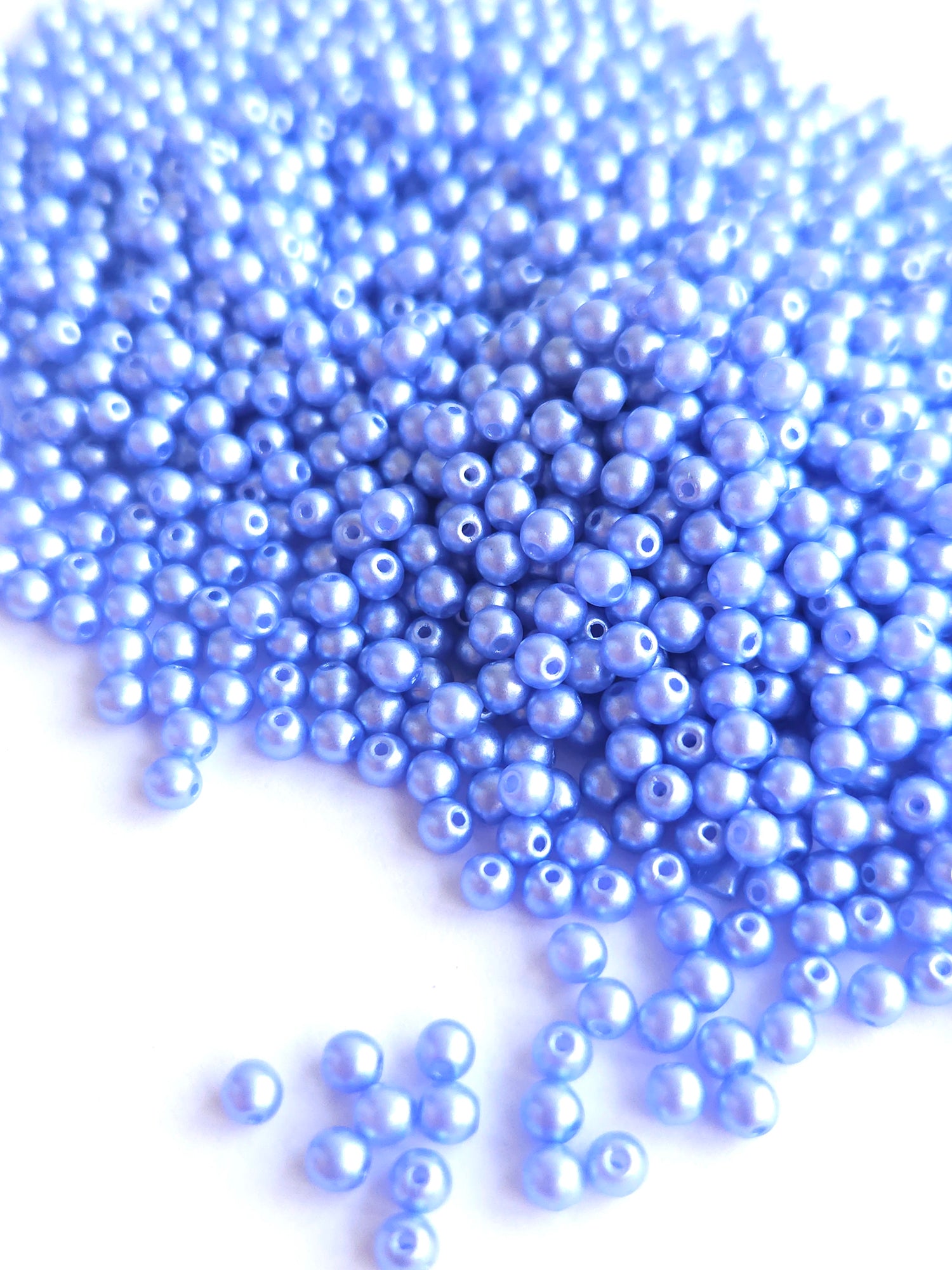 Tsjechische glaskralen 3mm rond &