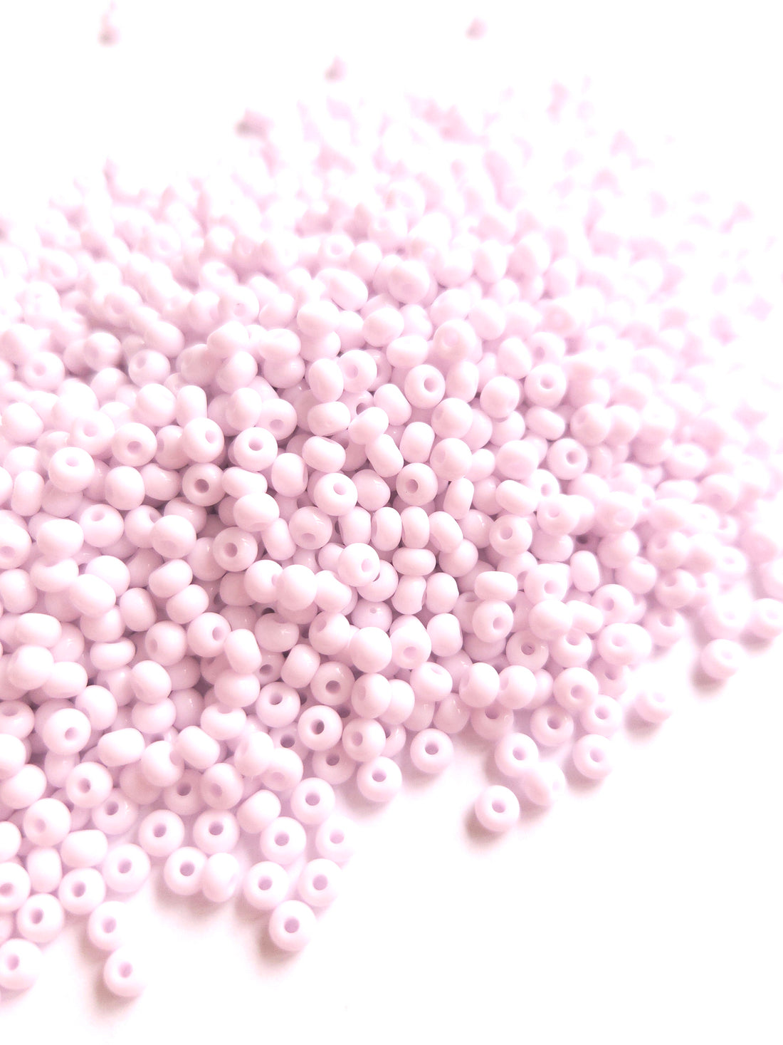 Tsjechische Rocailles 6/0 Opaque Pink