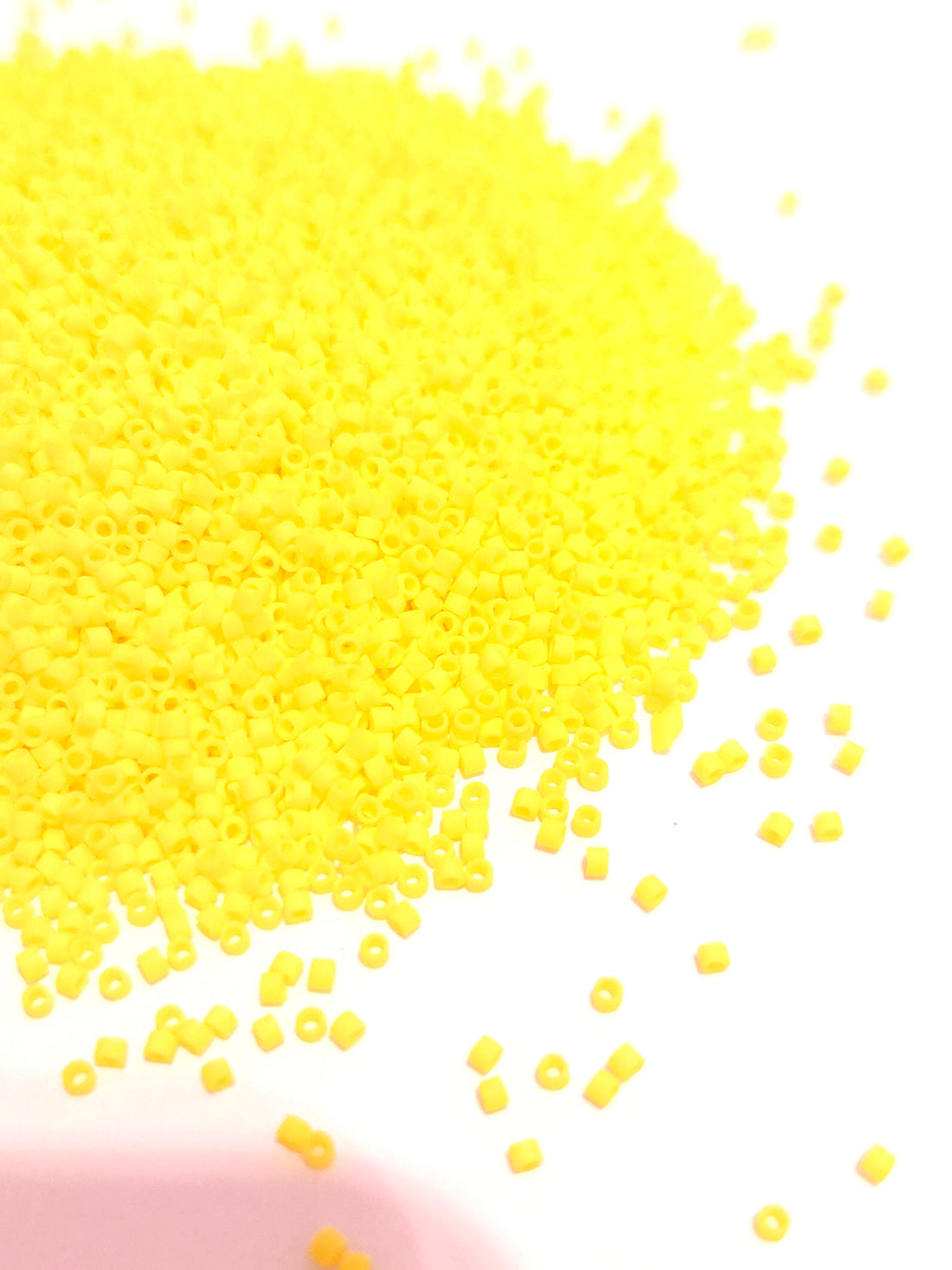 Miyuki Delica 11/0 Opaque Yellow Matted DB0751