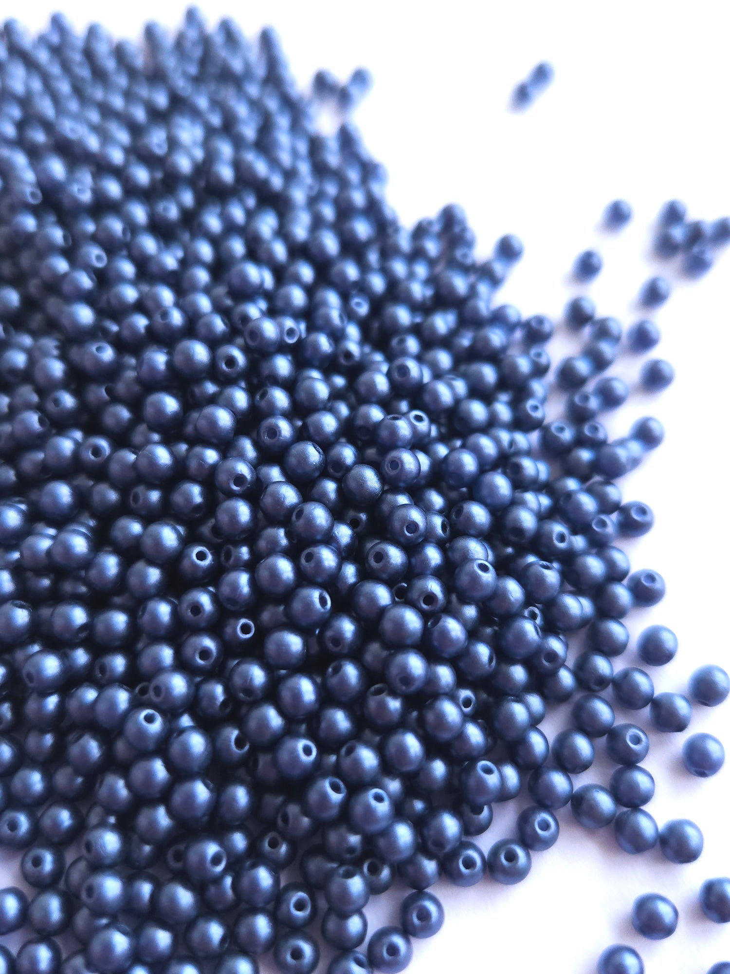 Tsjechische glaskralen 3mm rond &