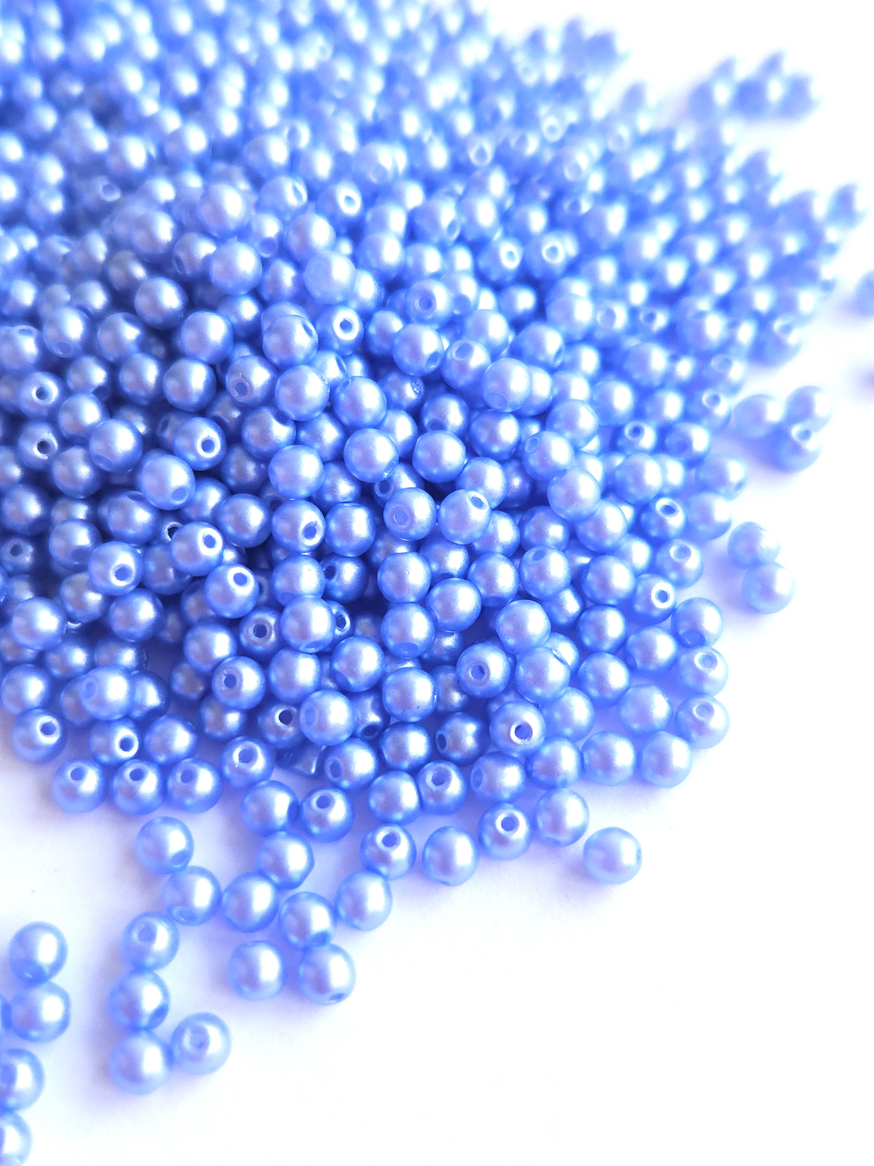 Tsjechische glaskralen 3mm rond &