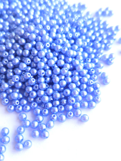 Tsjechische glaskralen 3mm rond &