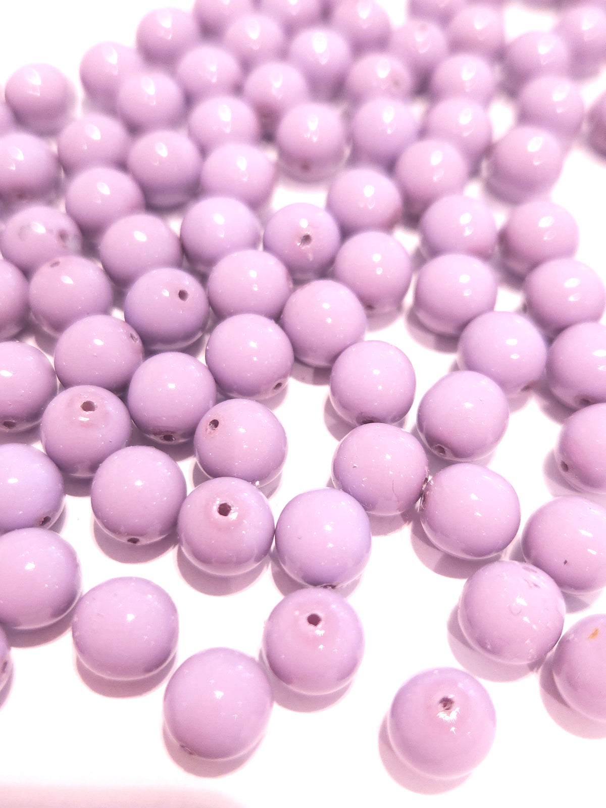 Tsjechische Rond 8mm Lilac